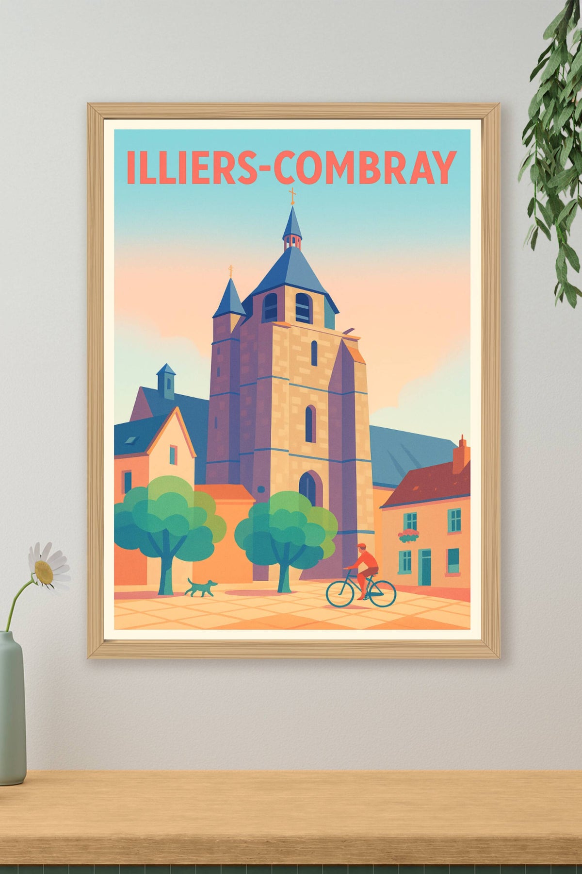 Affiche de Illiers-Combray - Charme d'un village patrimonial