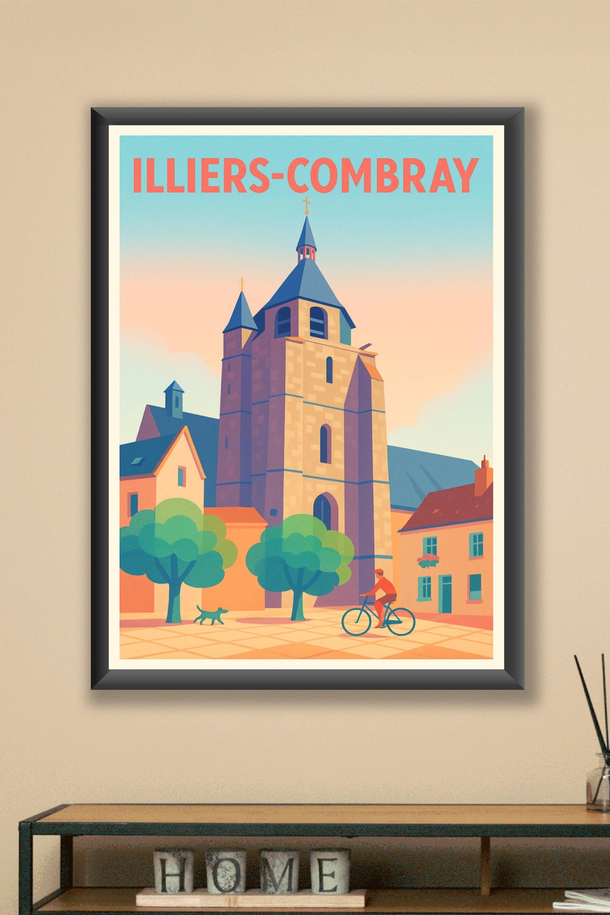 Affiche de Illiers-Combray - Charme d'un village patrimonial