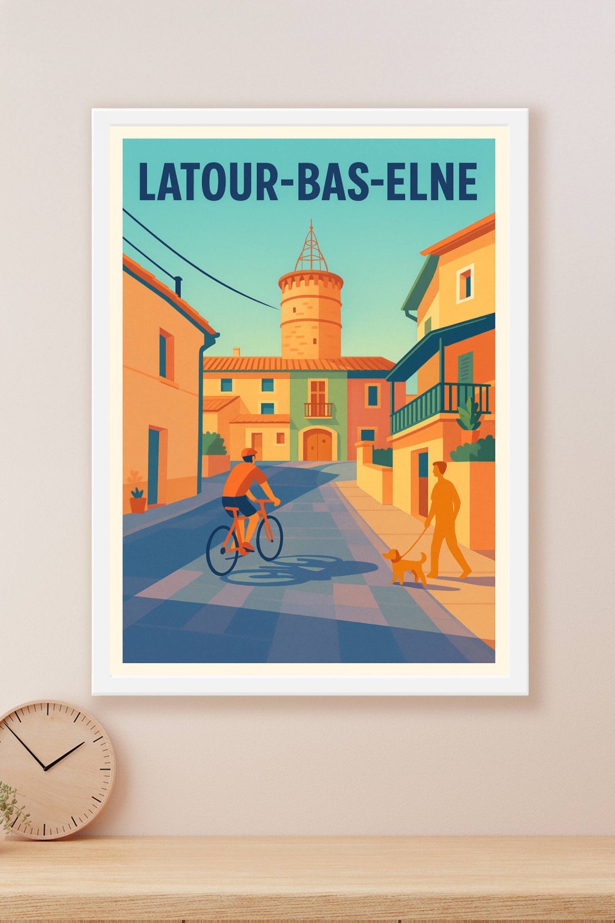 Affiche de Latour-Bas-Elne - Charme authentique en Provence