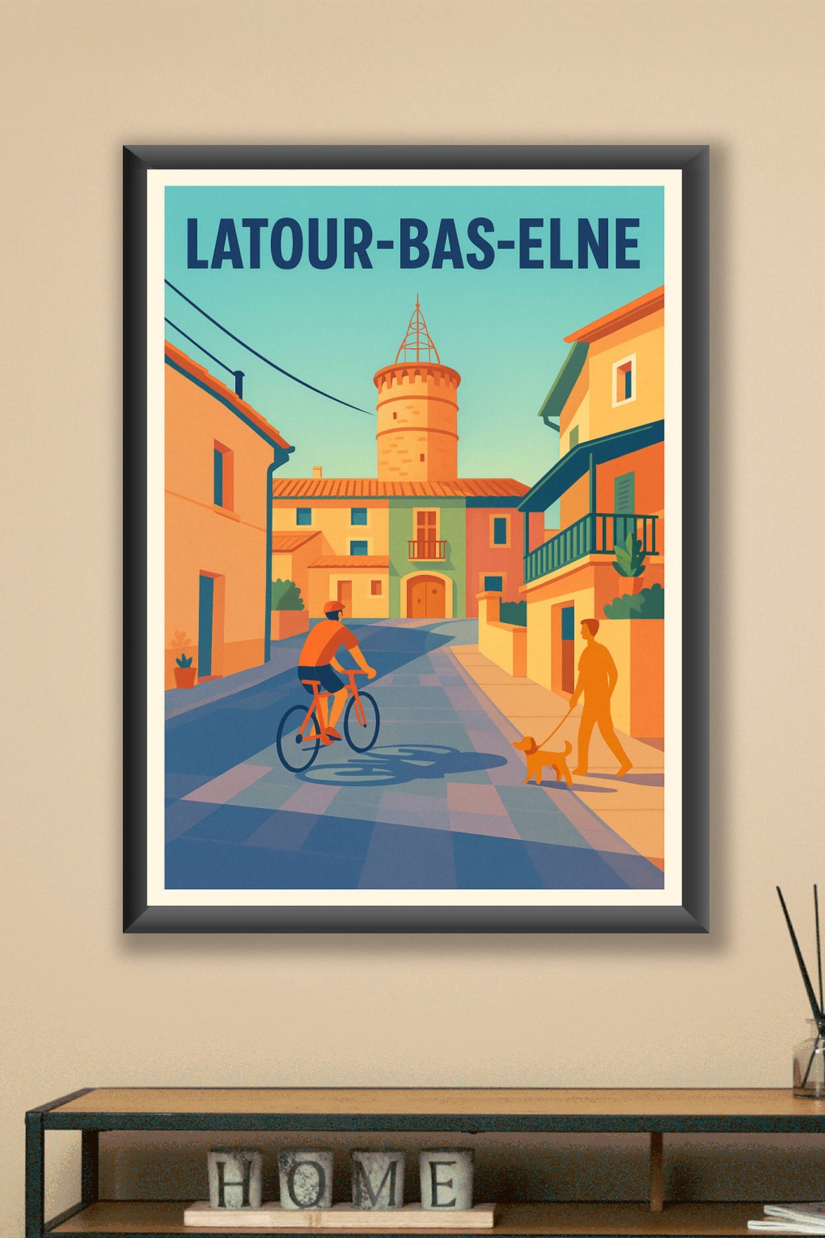 Affiche de Latour-Bas-Elne - Charme authentique en Provence