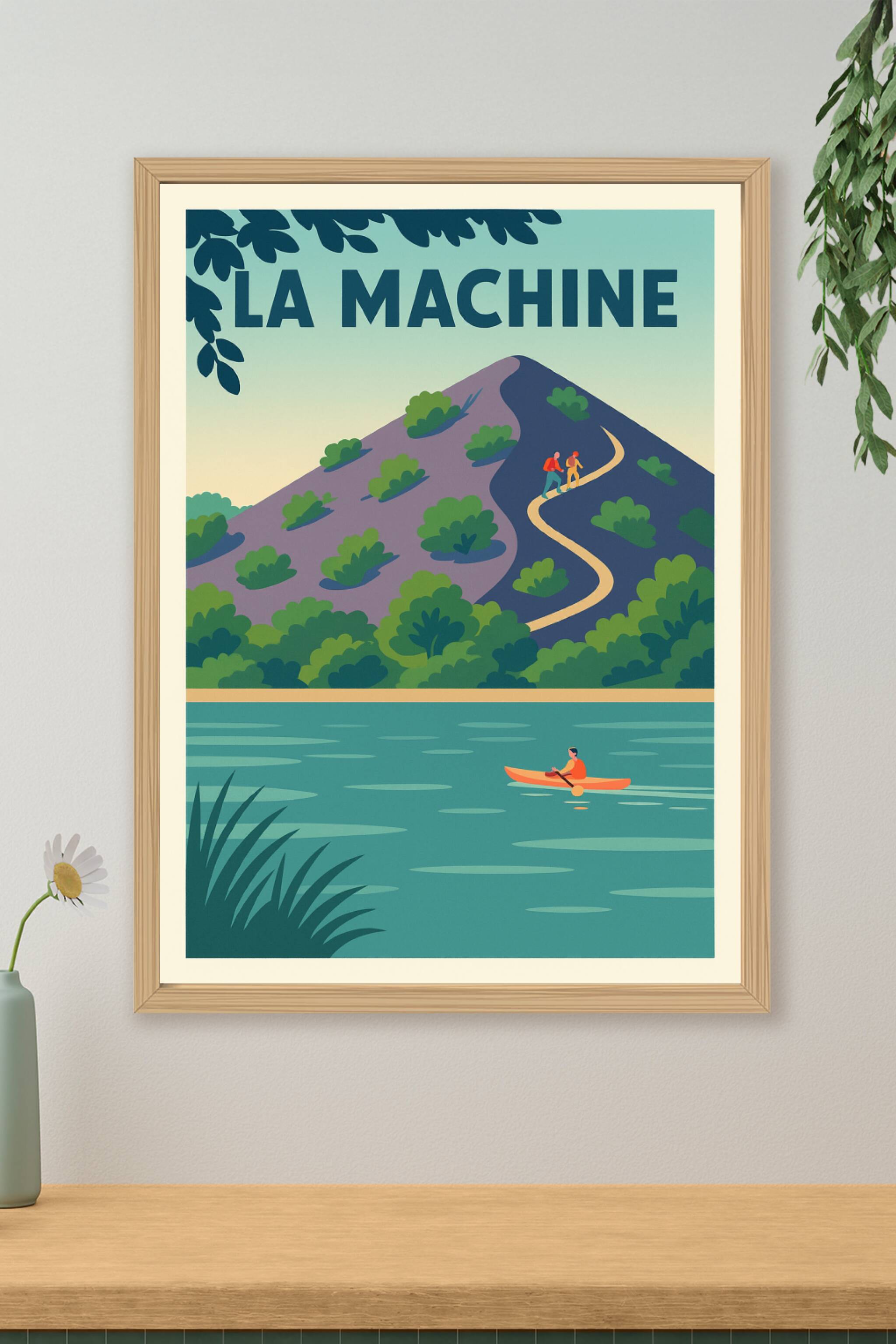 Affiche de La Machine - Escapade nature et sérénité