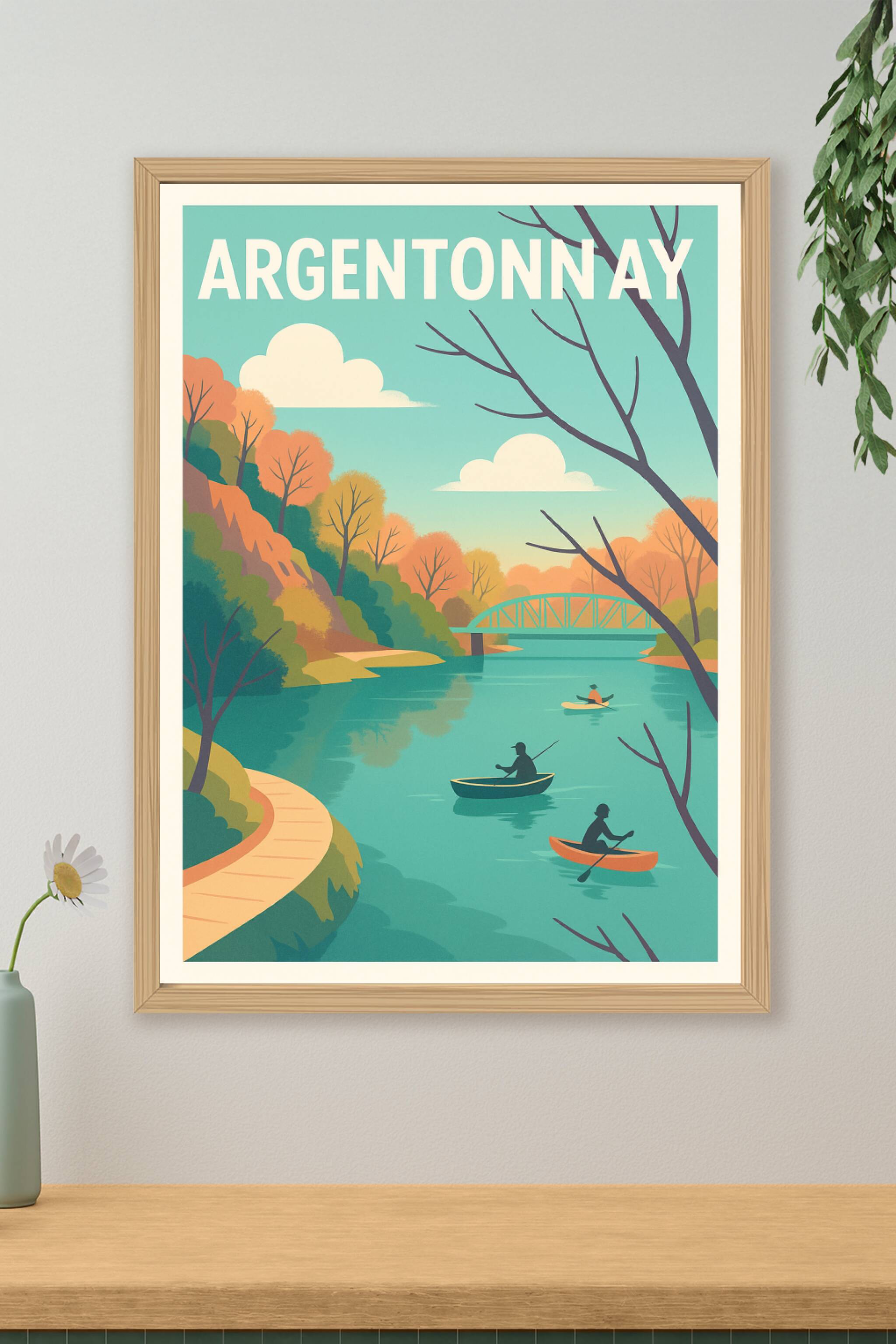 Affiche de Argentonay - Évasion et détente en pleine nature