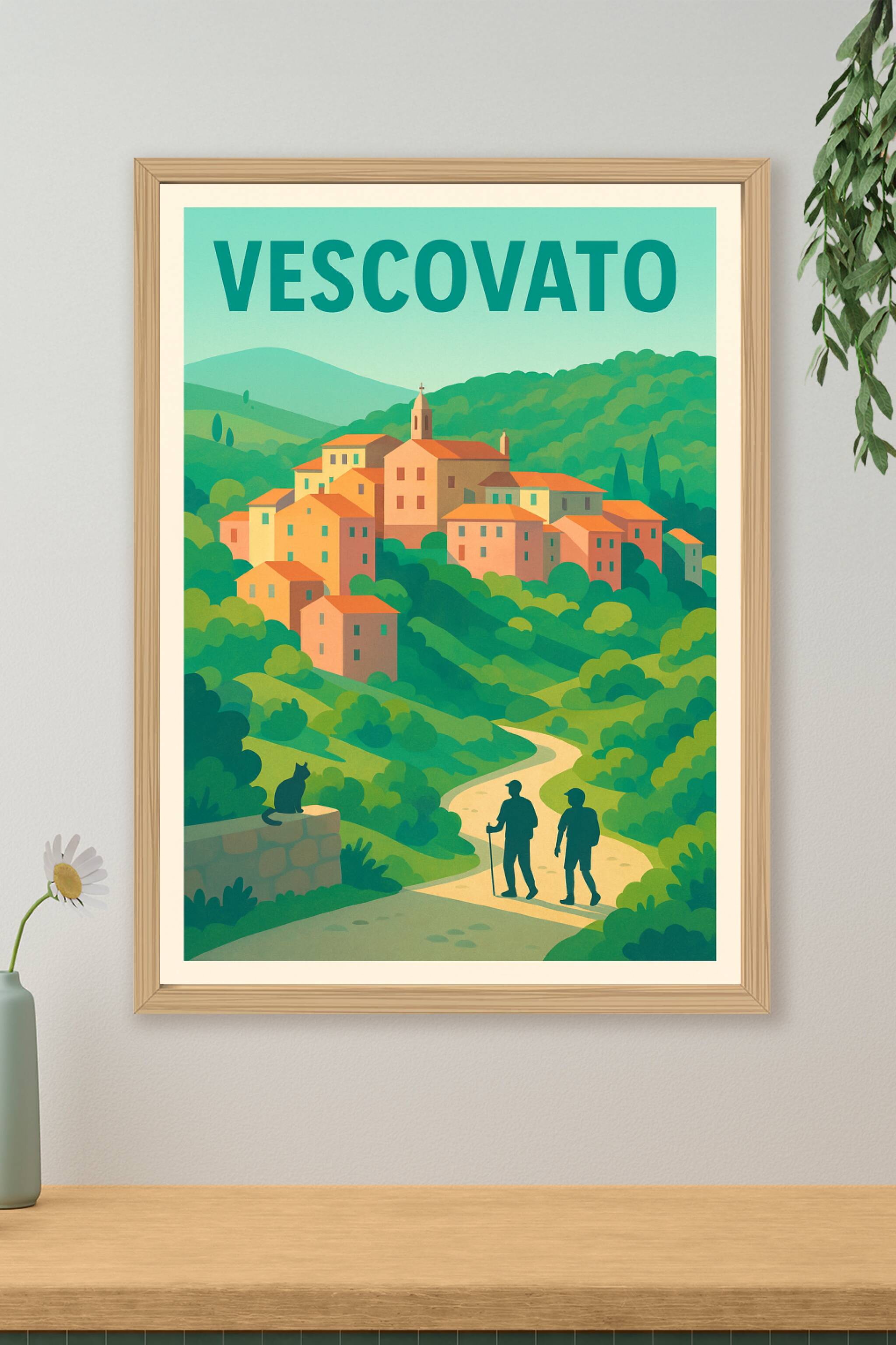 Affiche de Vescovato - Charme paisible au cœur de la nature corse