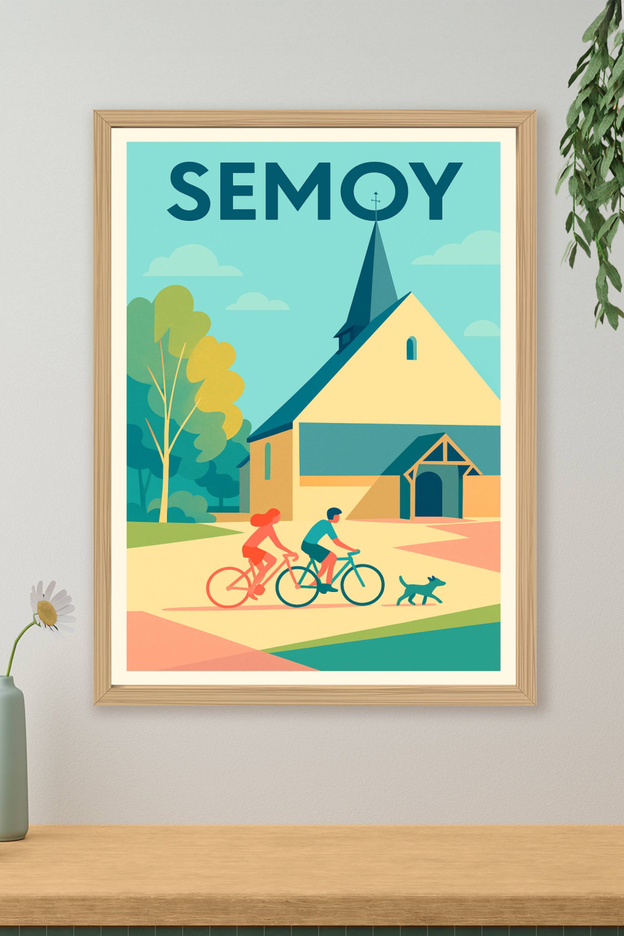 Affiche de Semoy - Balade paisible au cœur du village