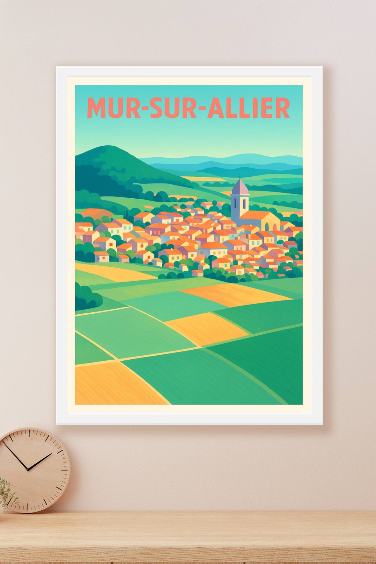 Affiche de Mur-sur-Allier - Charme bucolique au cœur de la campagne