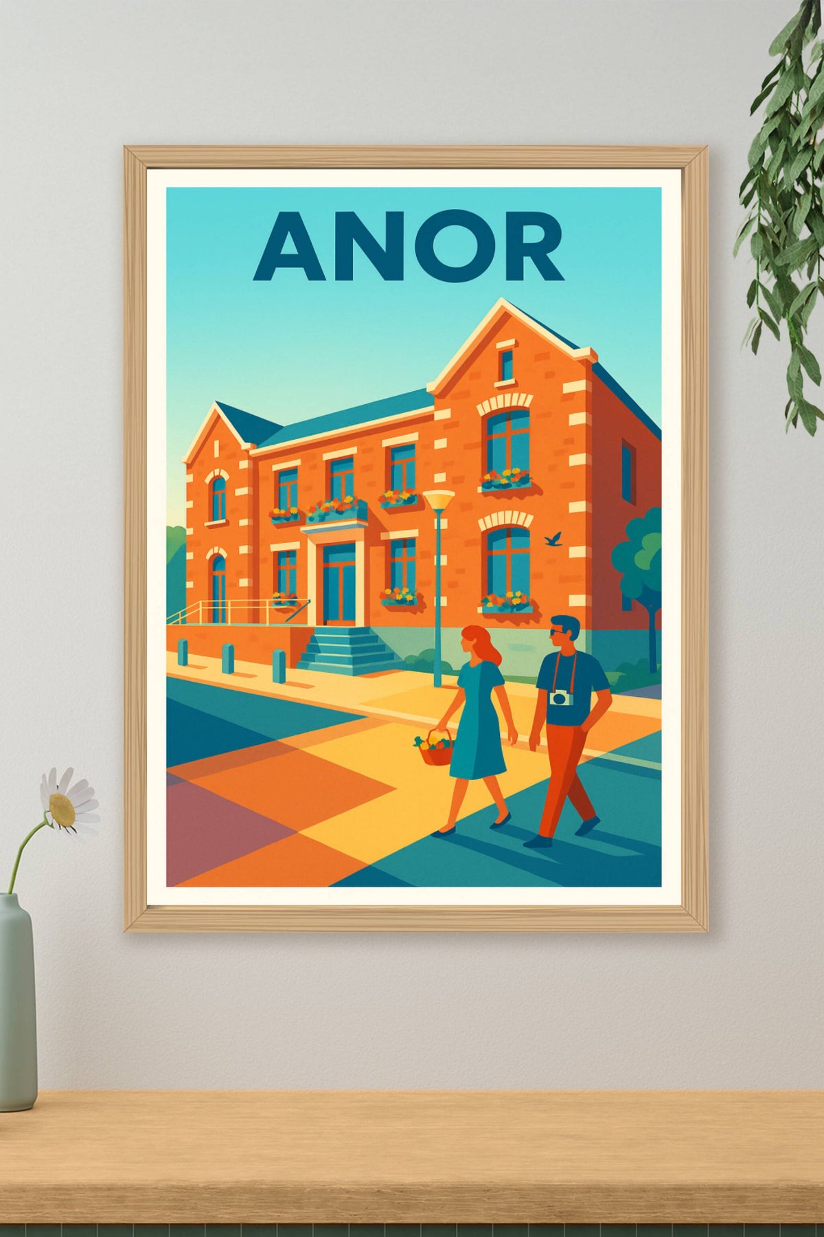 Affiche de Anor - Charme et douceur de vie à chaque coin de rue
