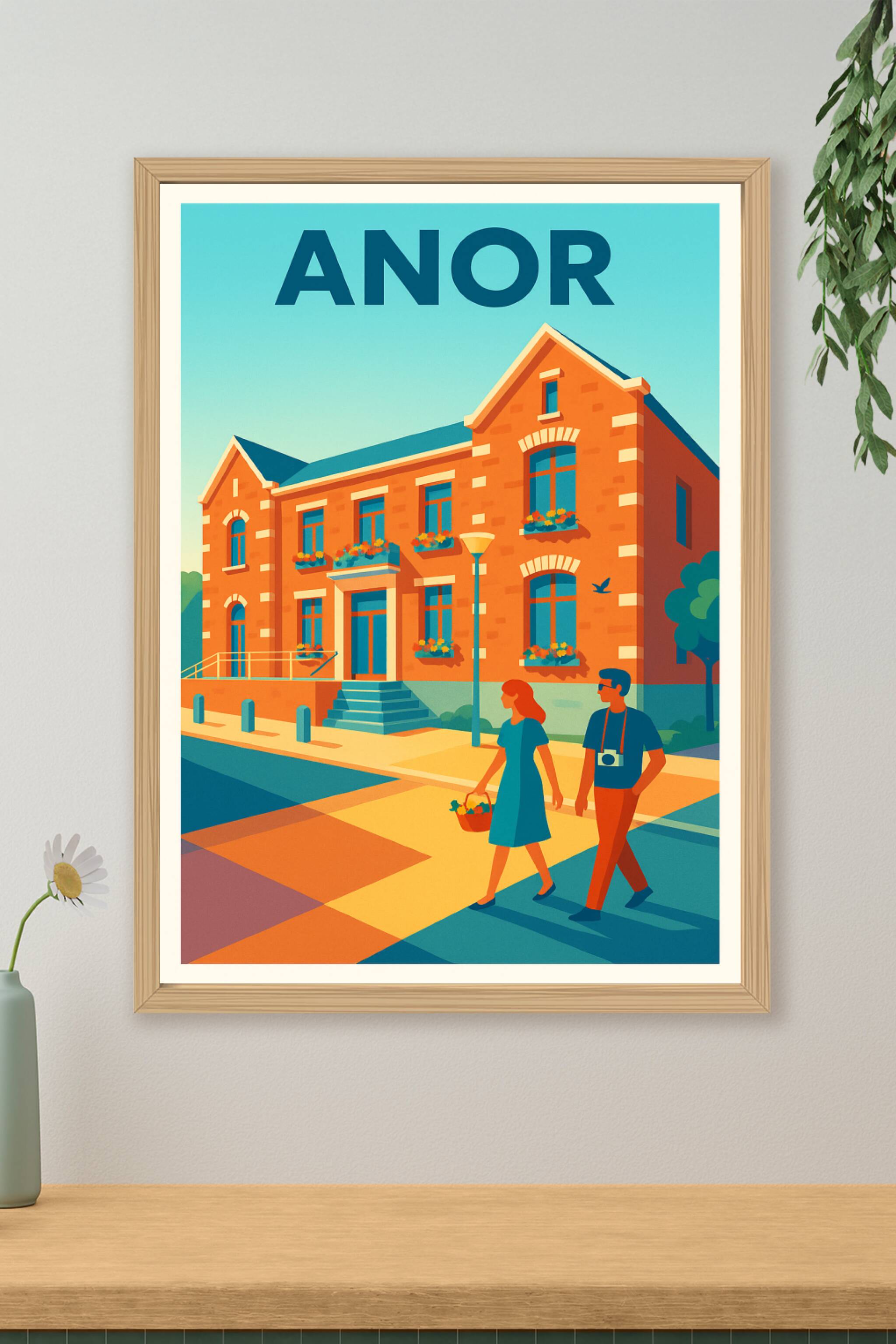 Affiche de Anor - Charme et douceur de vie à chaque coin de rue