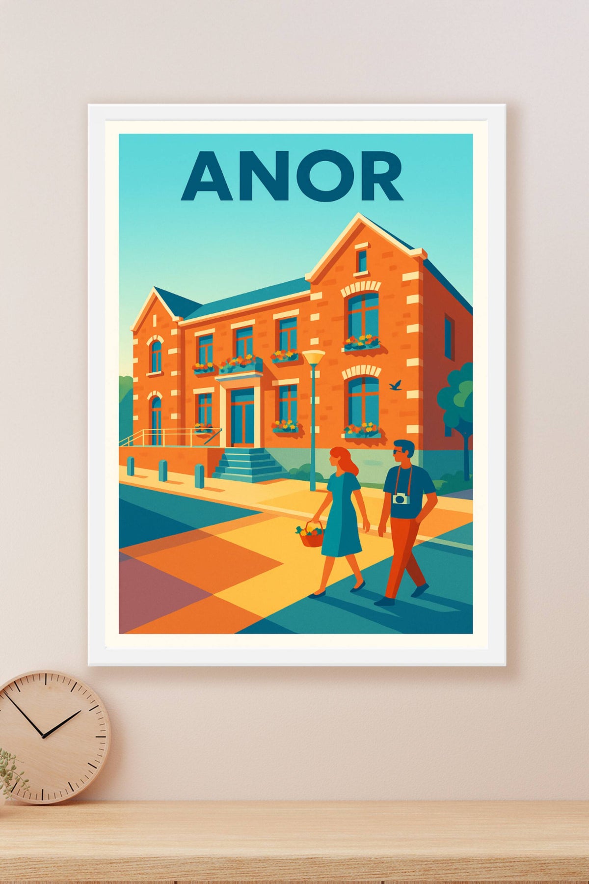 Affiche de Anor - Charme et douceur de vie à chaque coin de rue