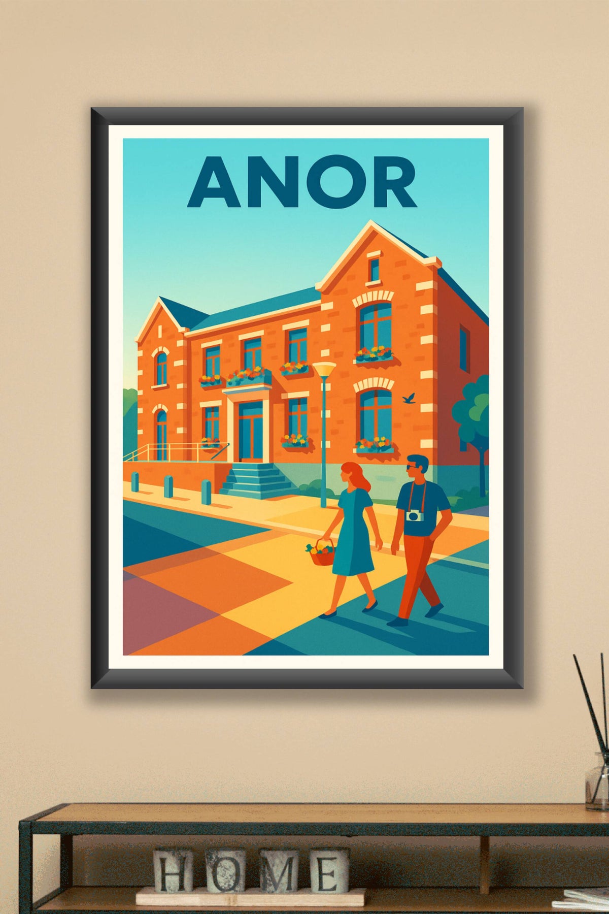 Affiche de Anor - Charme et douceur de vie à chaque coin de rue