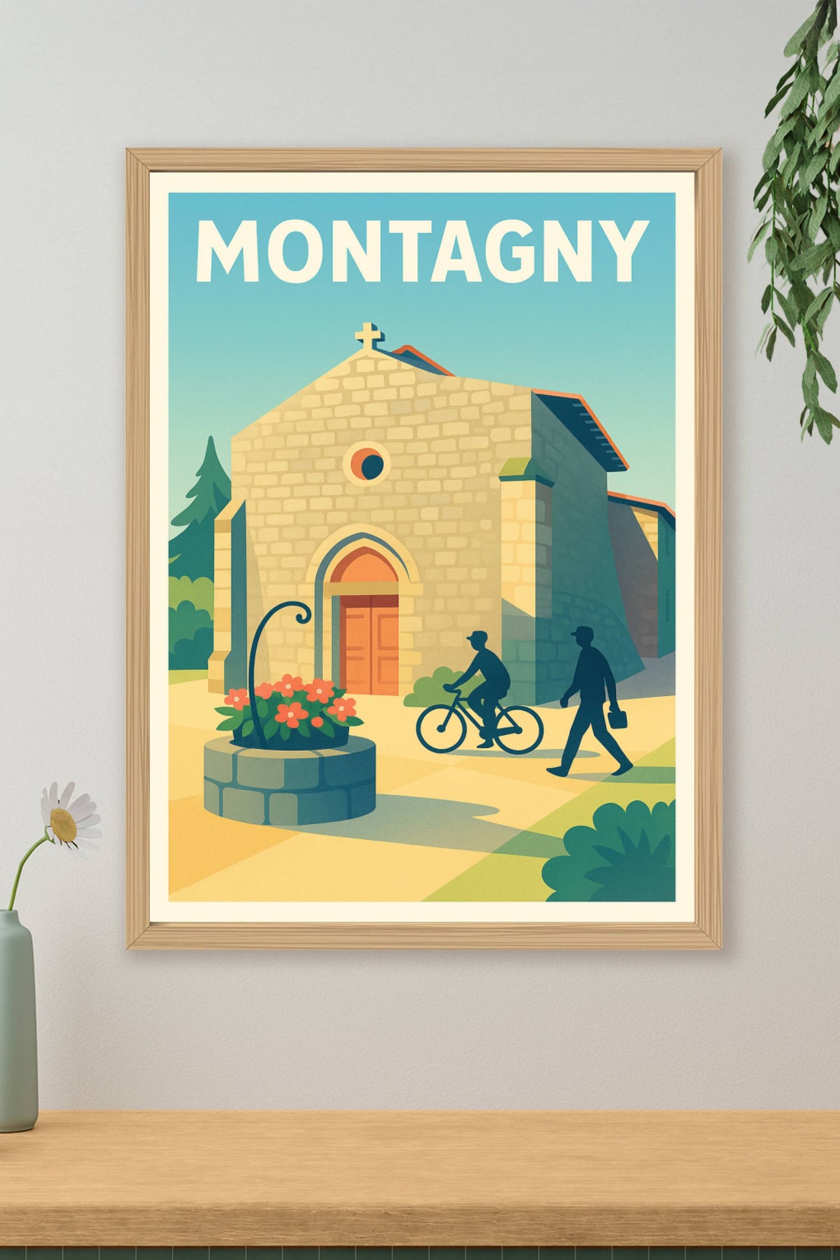 Affiche de Montagny - Charme et sérénité au cœur du village