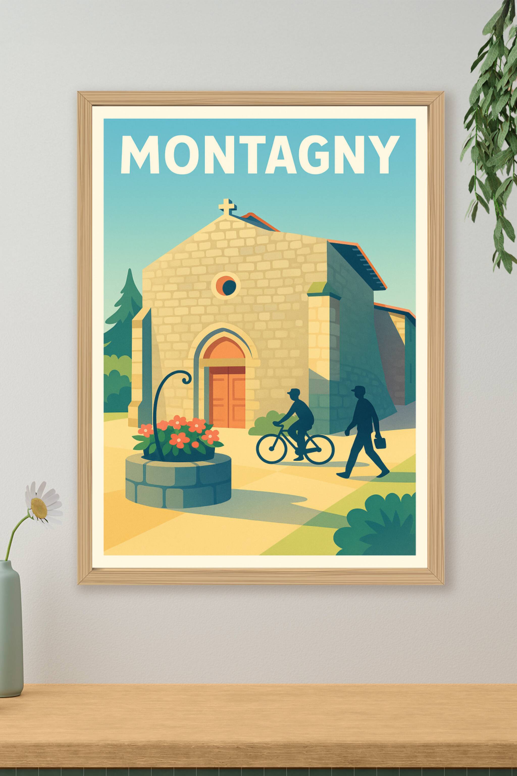 Affiche de Montagny - Charme et sérénité au cœur du village