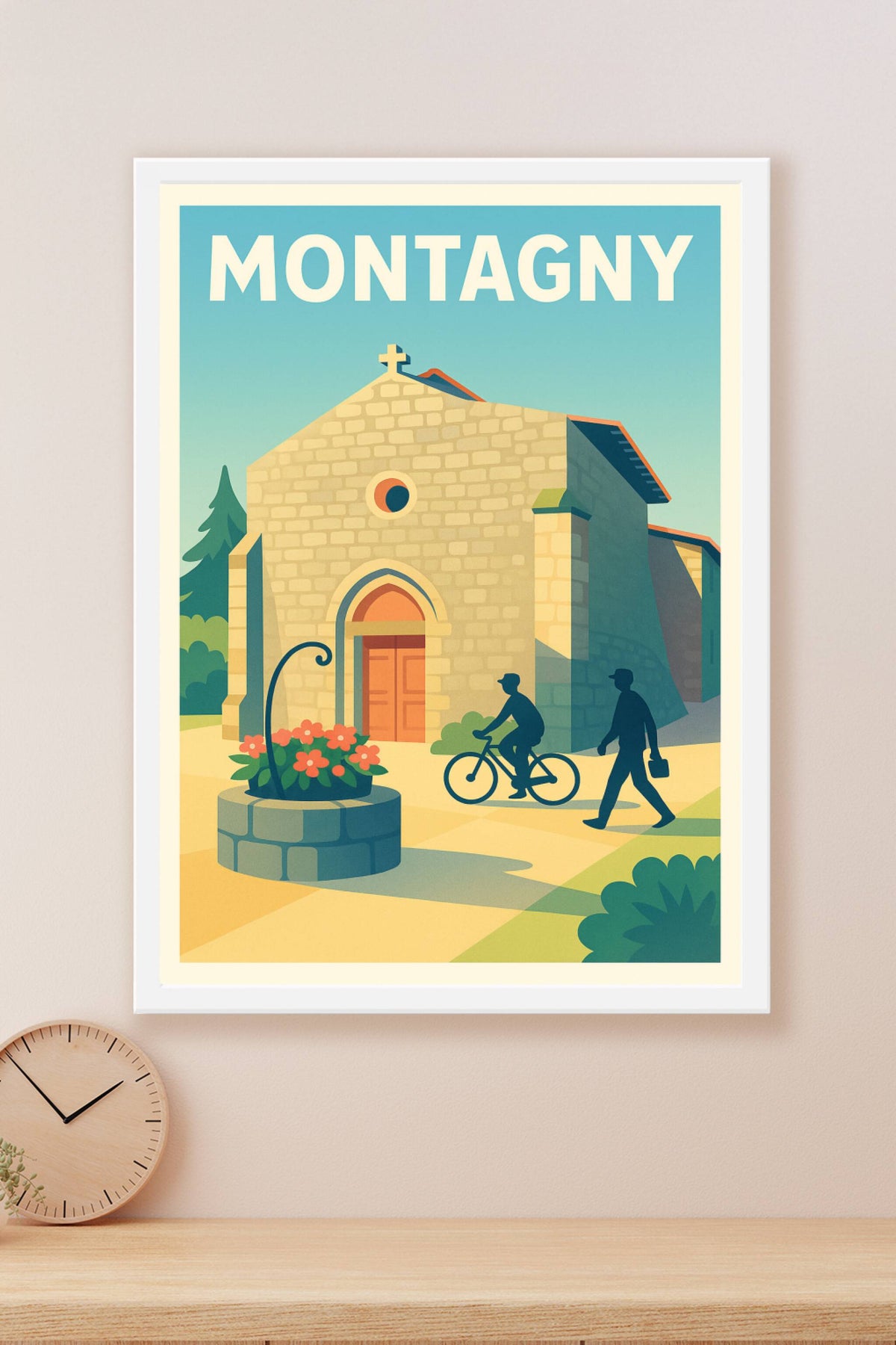 Affiche de Montagny - Charme et sérénité au cœur du village