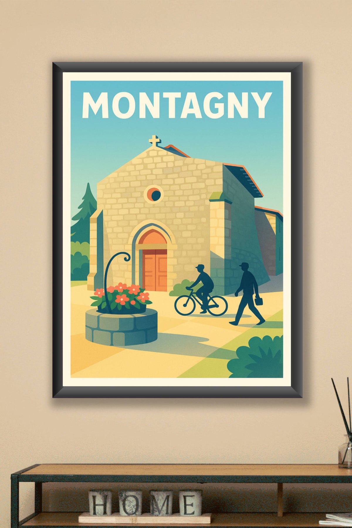 Affiche de Montagny - Charme et sérénité au cœur du village