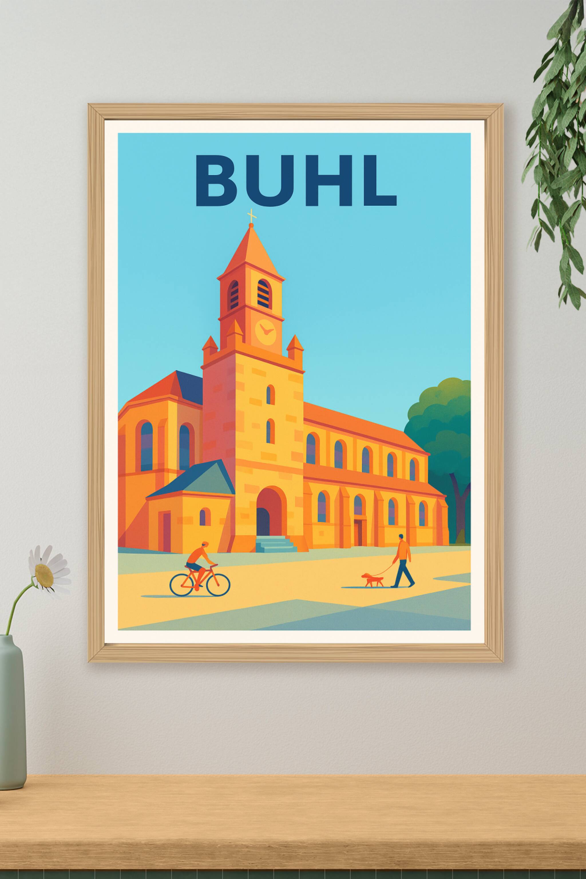 Affiche de Buhl - Charme et Sérénité au Cœur de la Ville