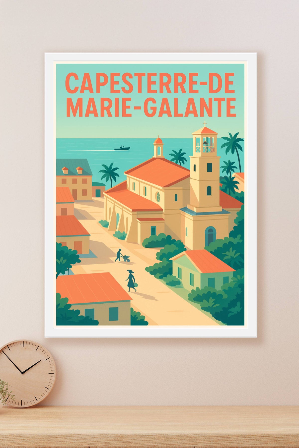 Affiche de Capesterre-de-Marie-Galante - Charme insulaire et douceur caribéenne