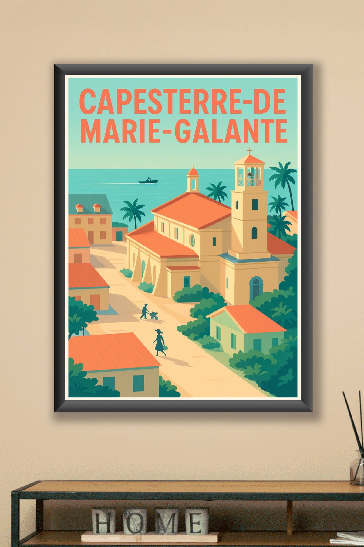 Affiche de Capesterre-de-Marie-Galante - Charme insulaire et douceur caribéenne