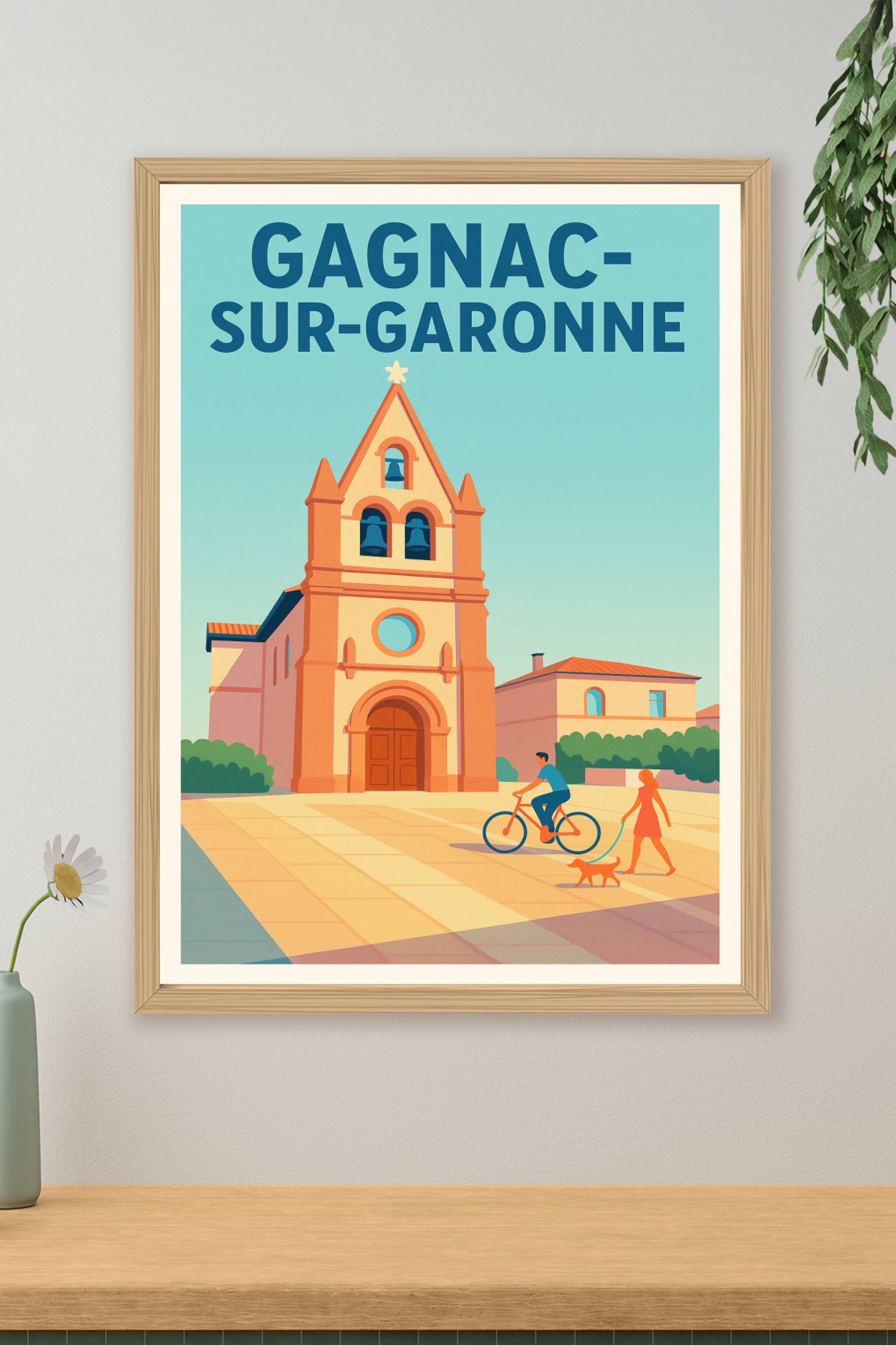 Affiche de Gagnac-sur-Garonne - Charme et Sérénité au Cœur de la Ville