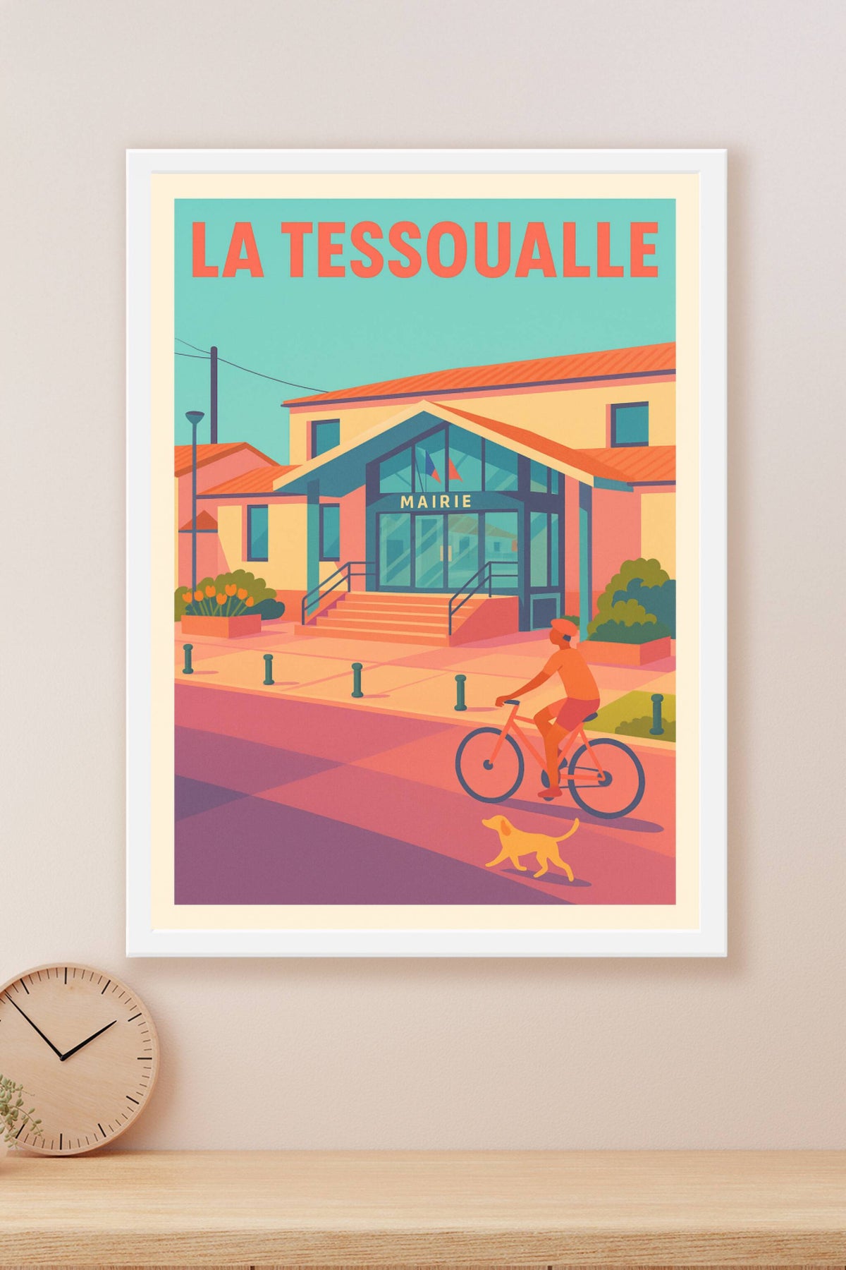Affiche de La Tessoualle - Ambiance douce et conviviale au cœur de la mairie