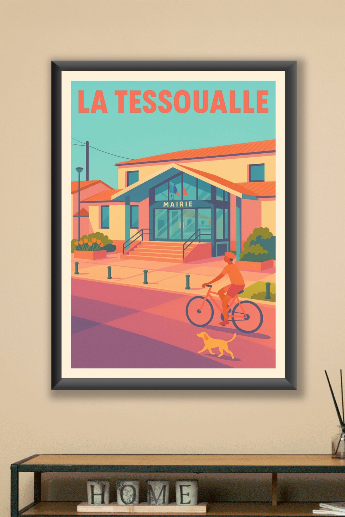Affiche de La Tessoualle - Ambiance douce et conviviale au cœur de la mairie