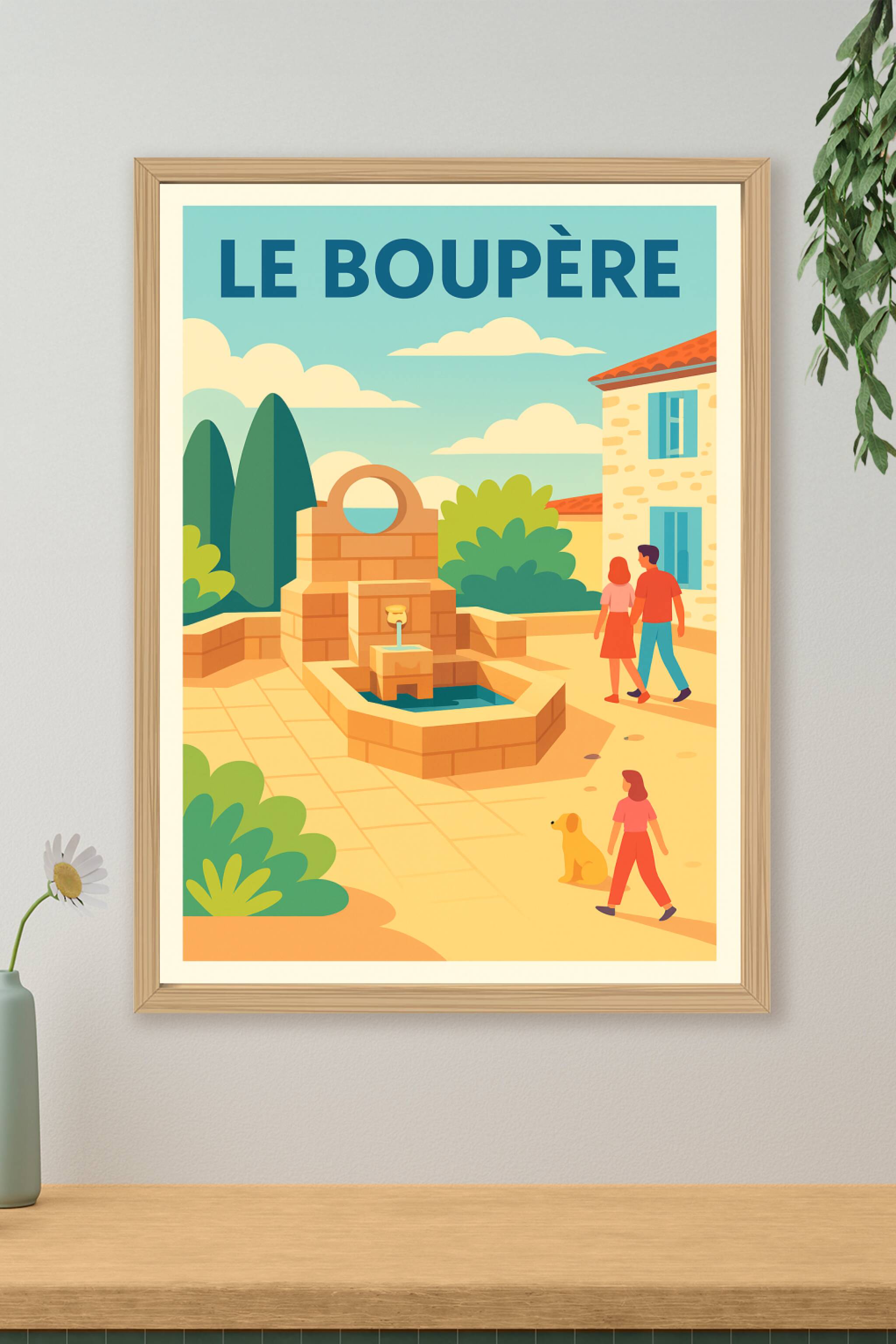 Affiche de Le Boupère - Charme paisible et authenticité en Vendée