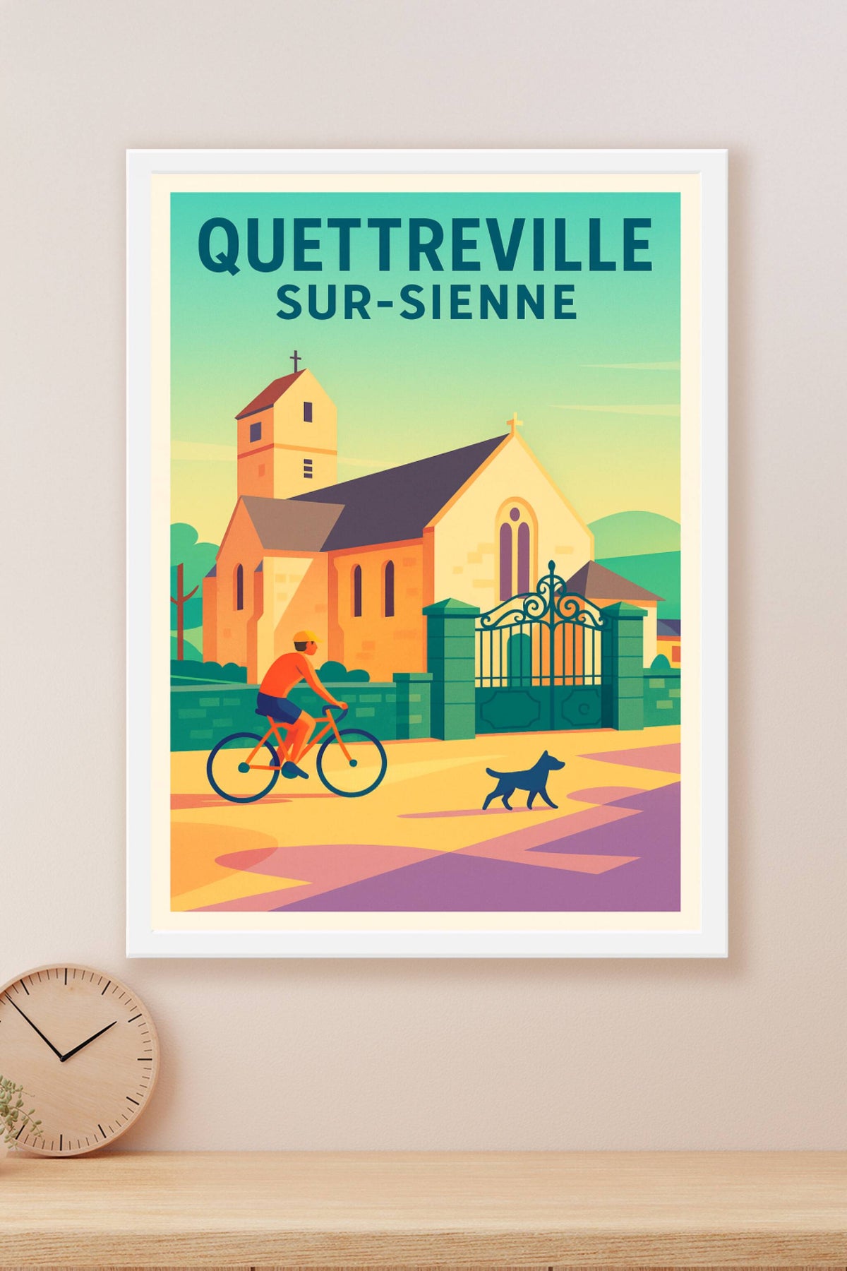 Affiche de Quettreville-sur-Sienne - Charme et sérénité normande