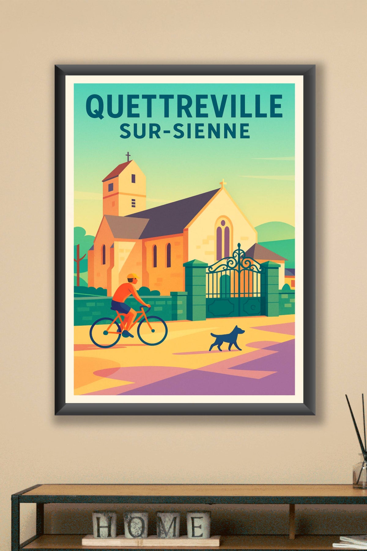 Affiche de Quettreville-sur-Sienne - Charme et sérénité normande