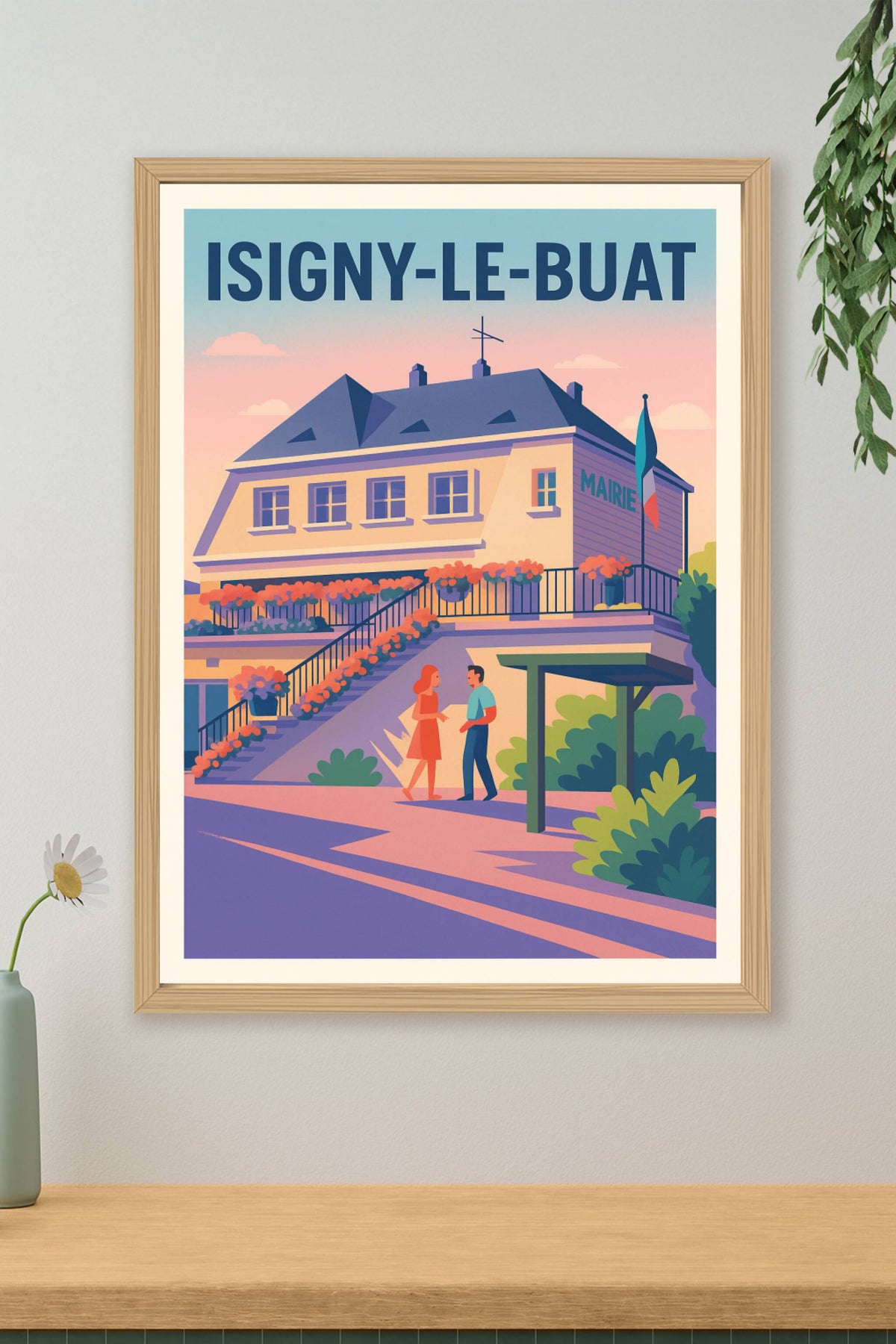 Affiche de Isigny-le-Buat - Charme et douceur d'une mairie paisible