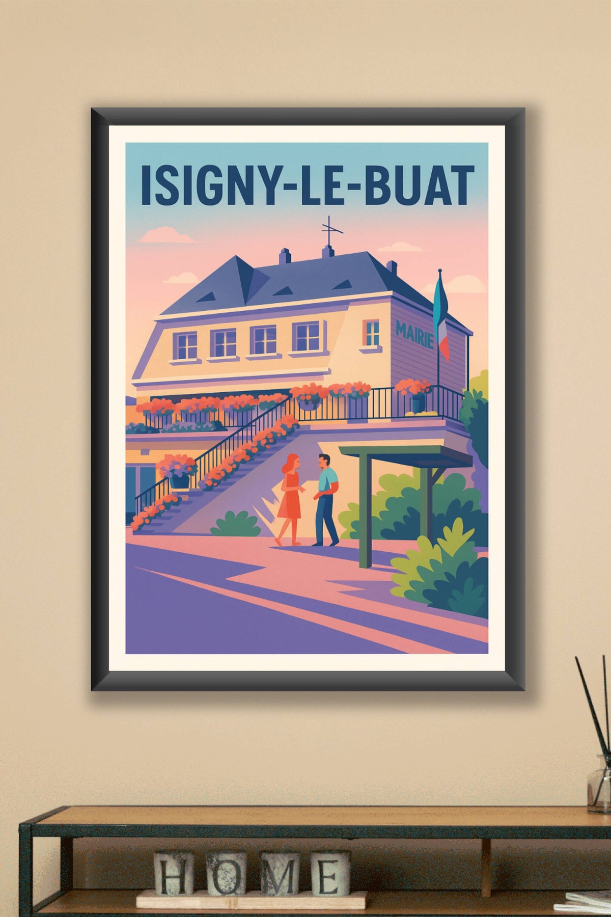 Affiche de Isigny-le-Buat - Charme et douceur d'une mairie paisible