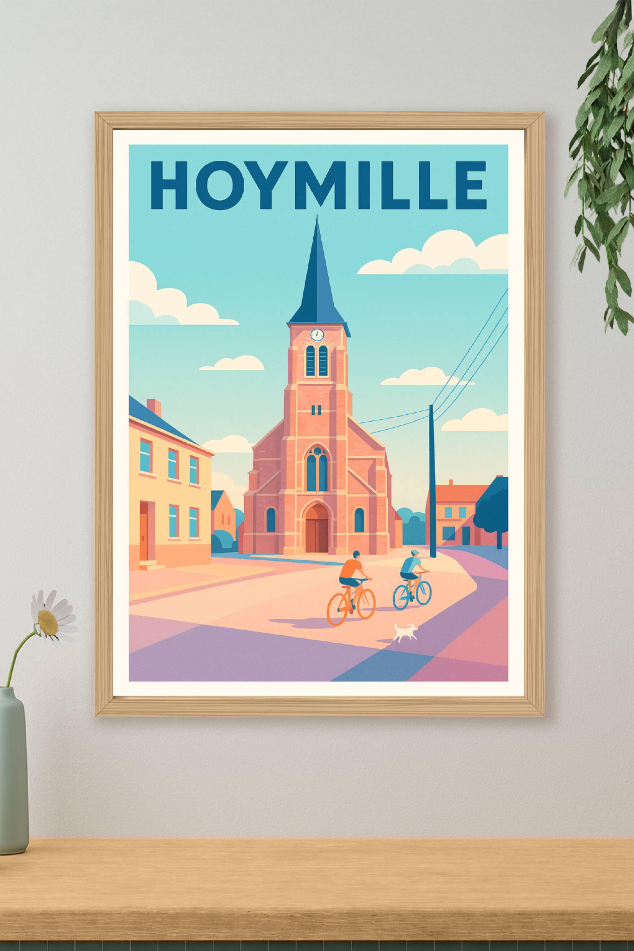 Affiche de Hoymille - Charme et douceur d'un village paisible
