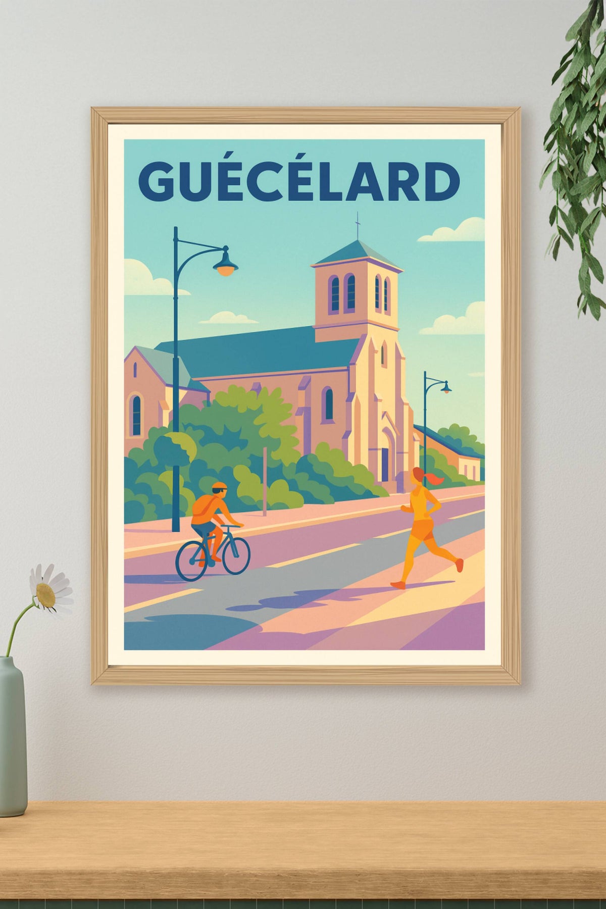 Affiche de Guécélard - Un souffle de nature et d'activité