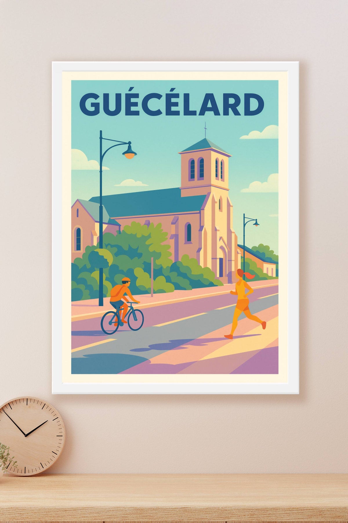 Affiche de Guécélard - Un souffle de nature et d'activité