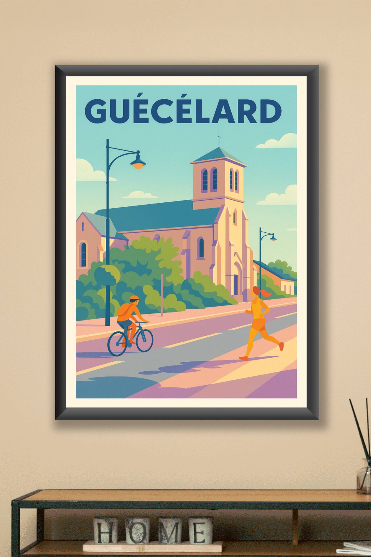 Affiche de Guécélard - Un souffle de nature et d'activité