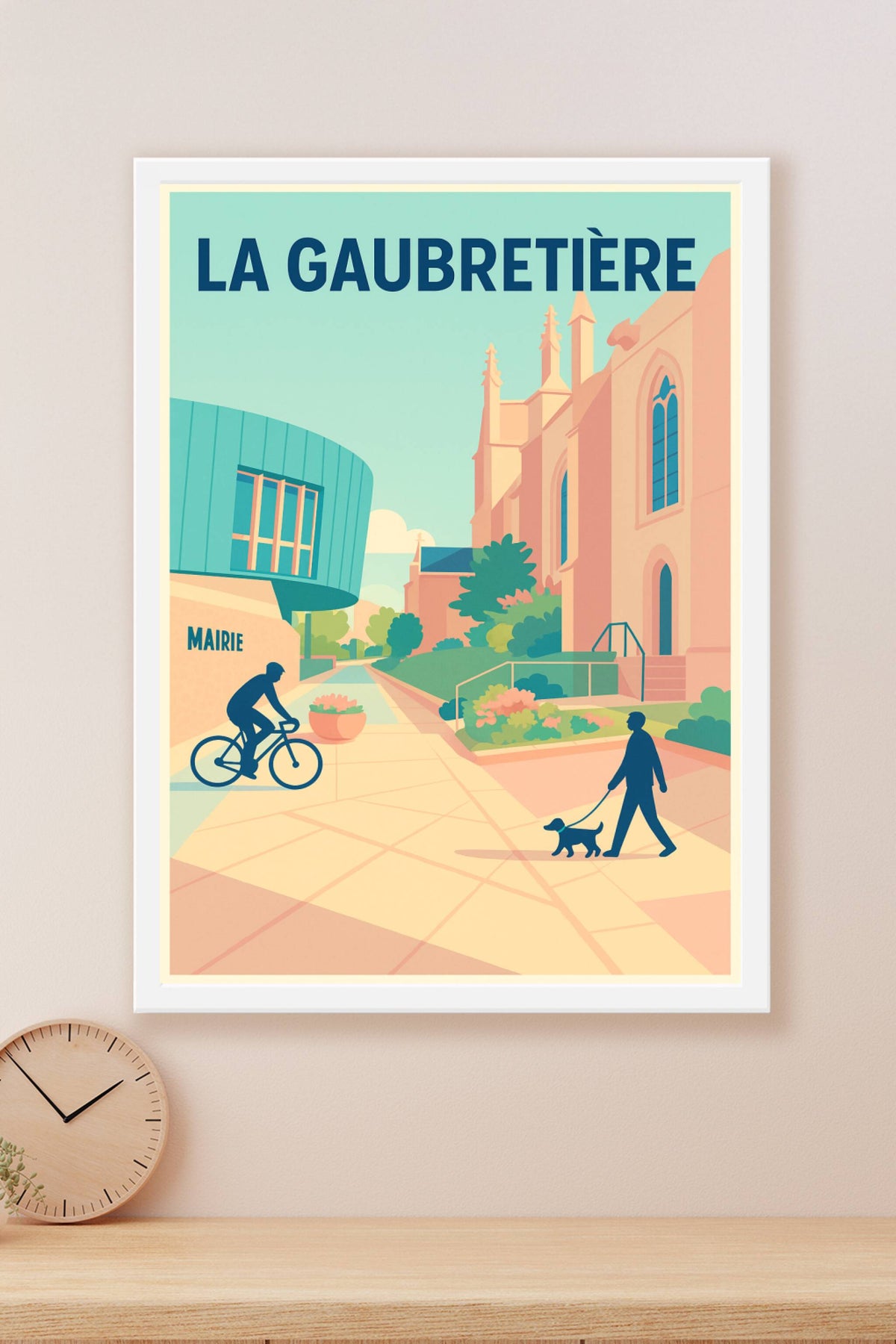 Affiche de La Gaubretière - Charme tranquille et élégance urbaine