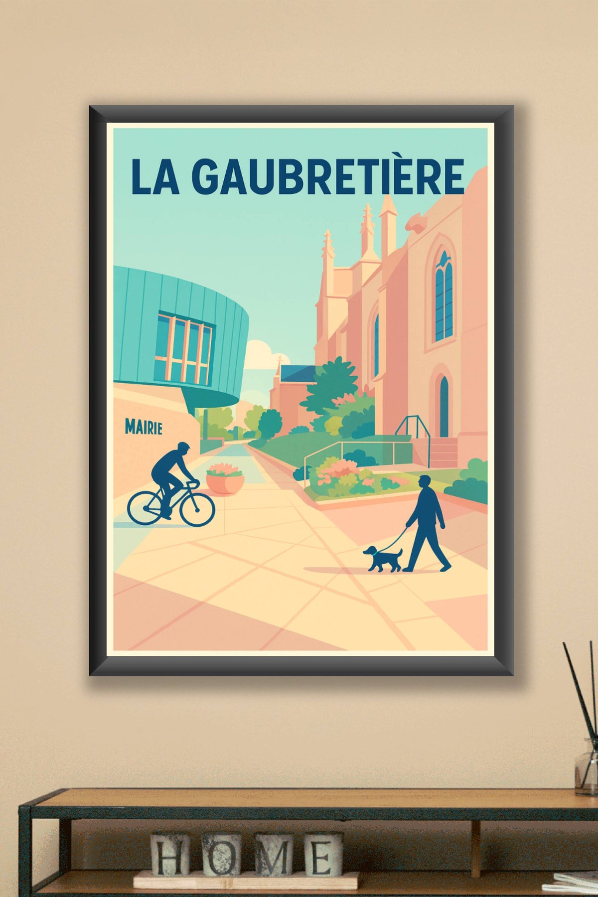Affiche de La Gaubretière - Charme tranquille et élégance urbaine