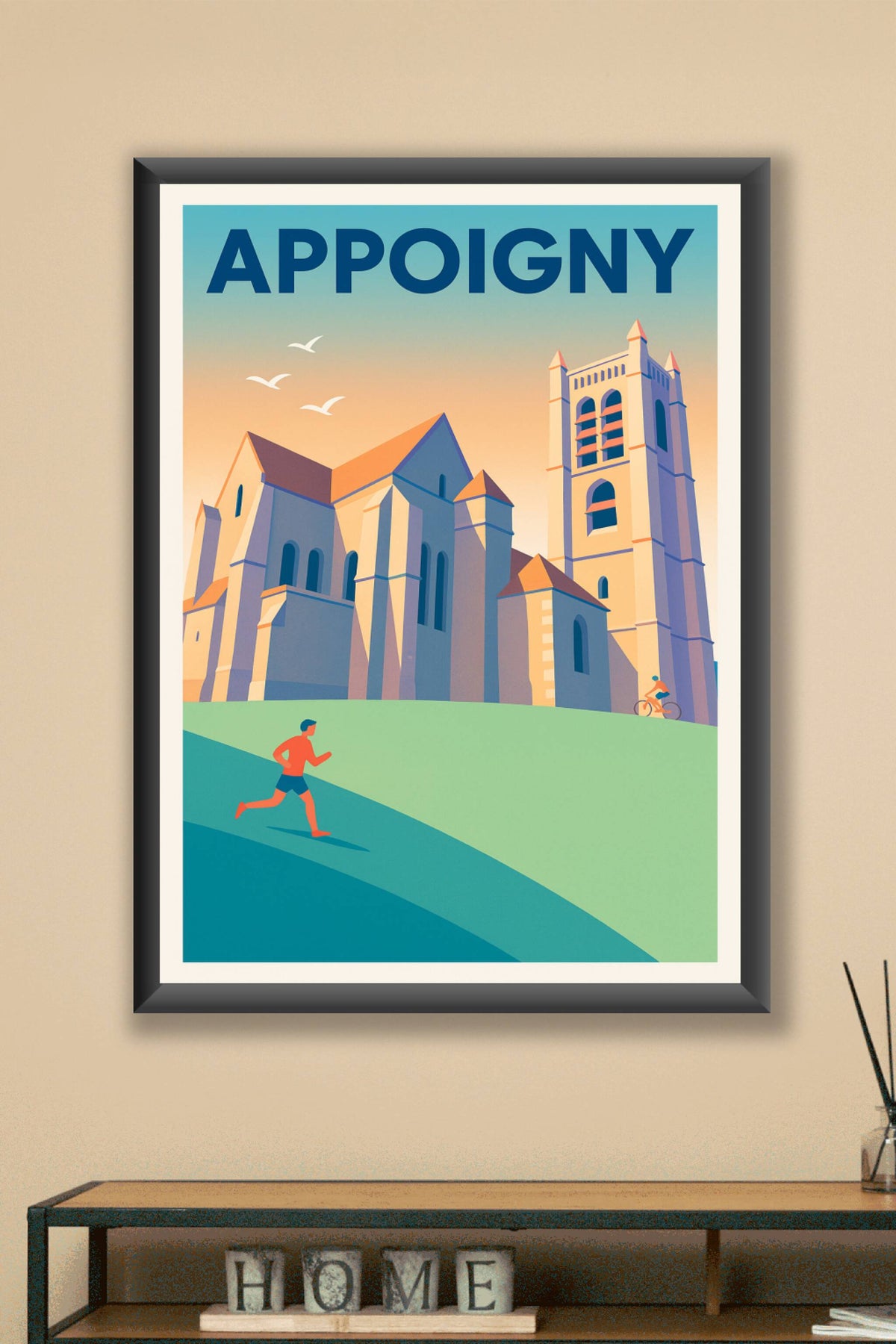 Affiche de Appoigny - L'élégance sereine au cœur de la nature