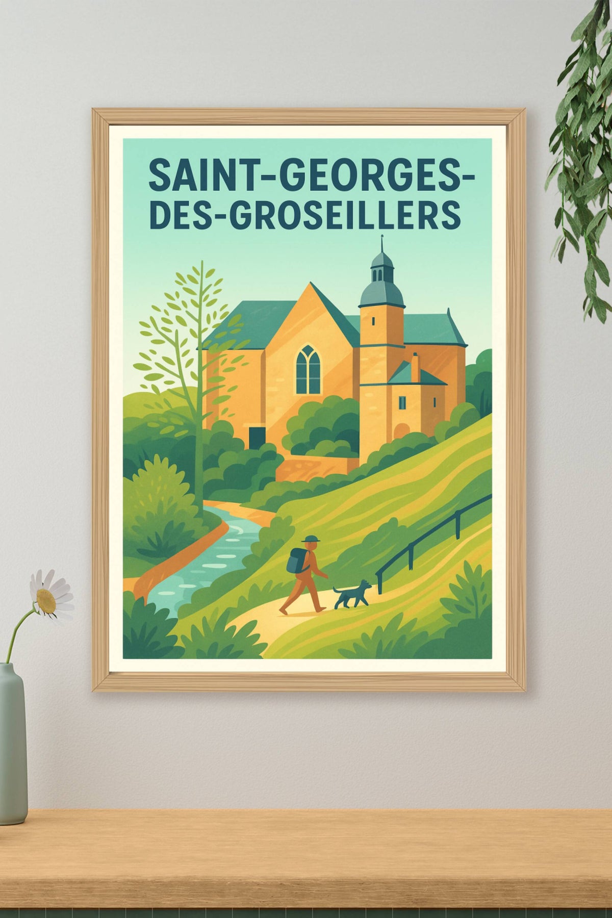 Affiche de Saint-Georges-des-Groseillers - Charme bucolique et patrimoine authentique