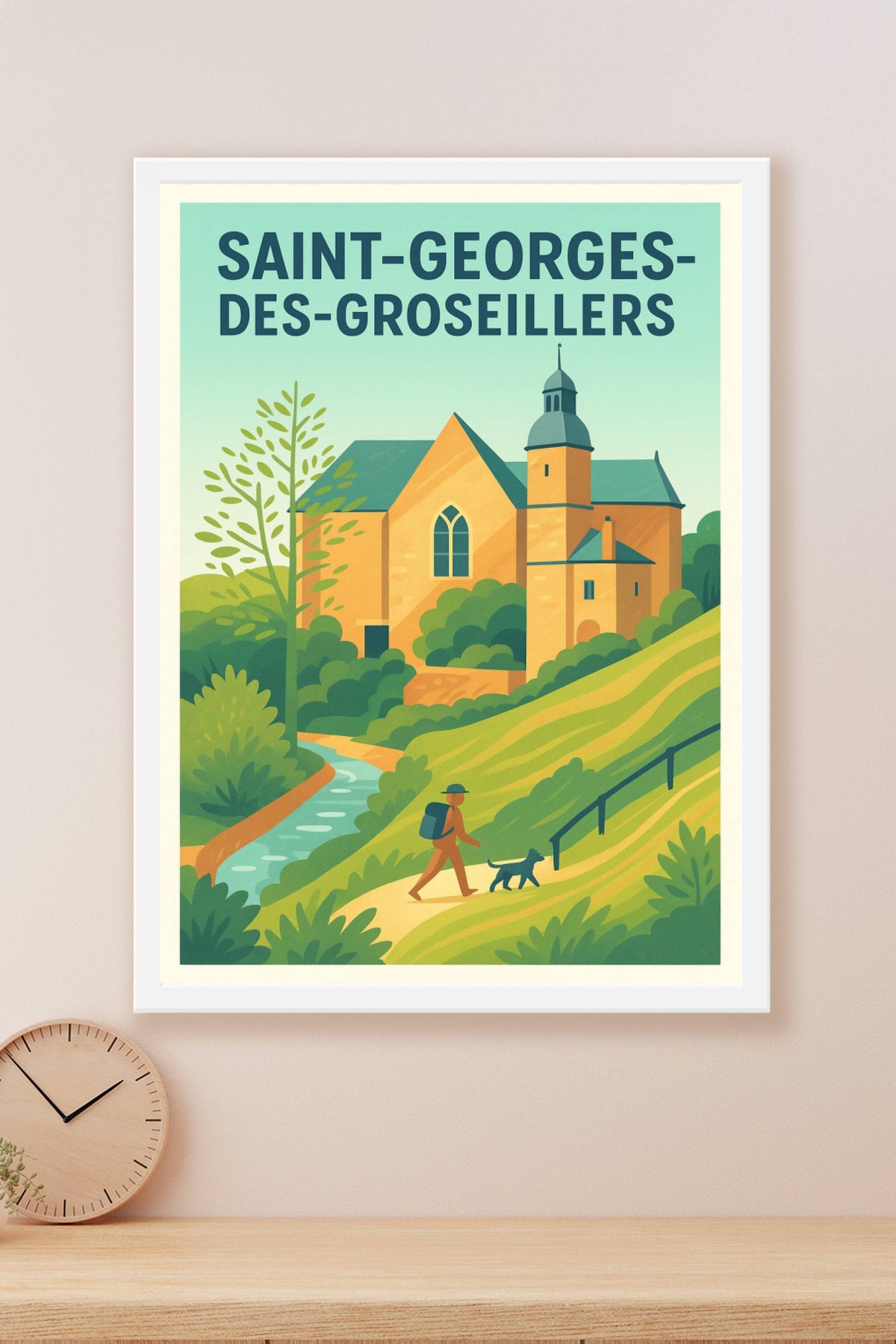 Affiche de Saint-Georges-des-Groseillers - Charme bucolique et patrimoine authentique