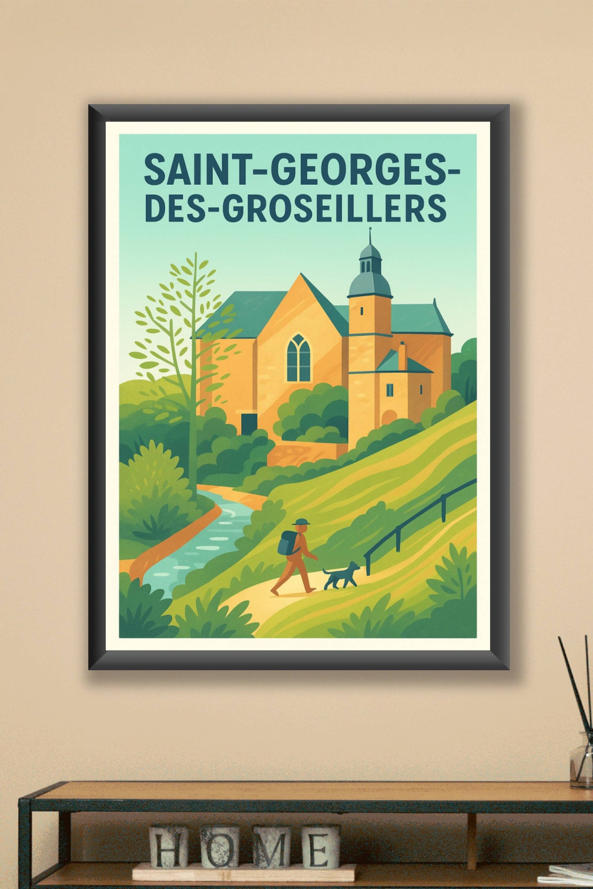 Affiche de Saint-Georges-des-Groseillers - Charme bucolique et patrimoine authentique