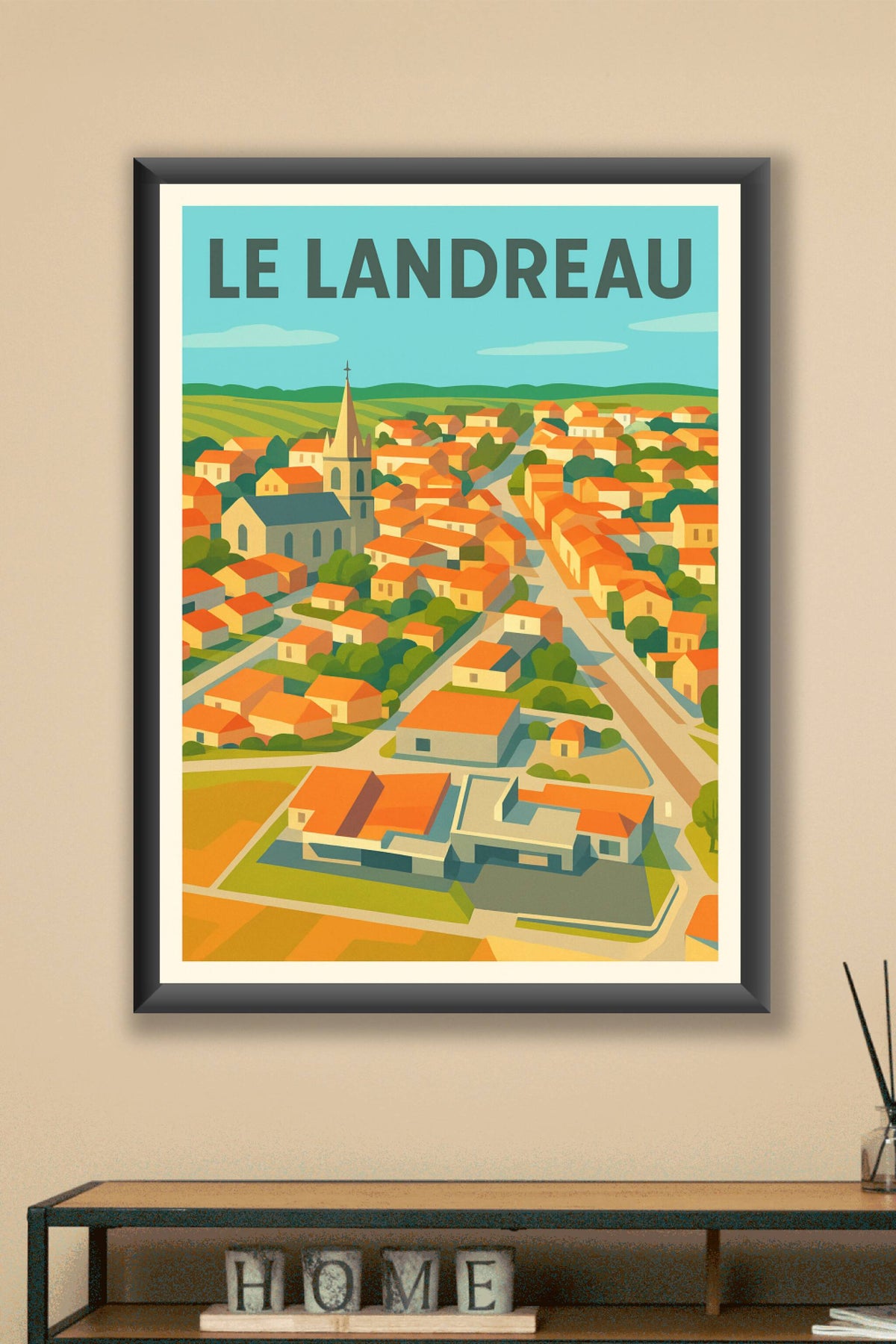 Affiche de Le Landreau - Charme authentique d'un village paisible