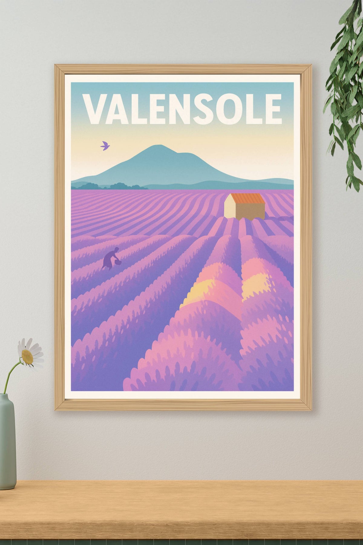 Affiche de Valensole - L'évasion parfumée de la Provence