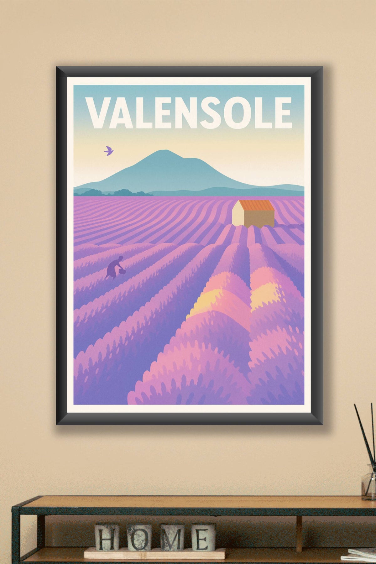 Affiche de Valensole - L'évasion parfumée de la Provence
