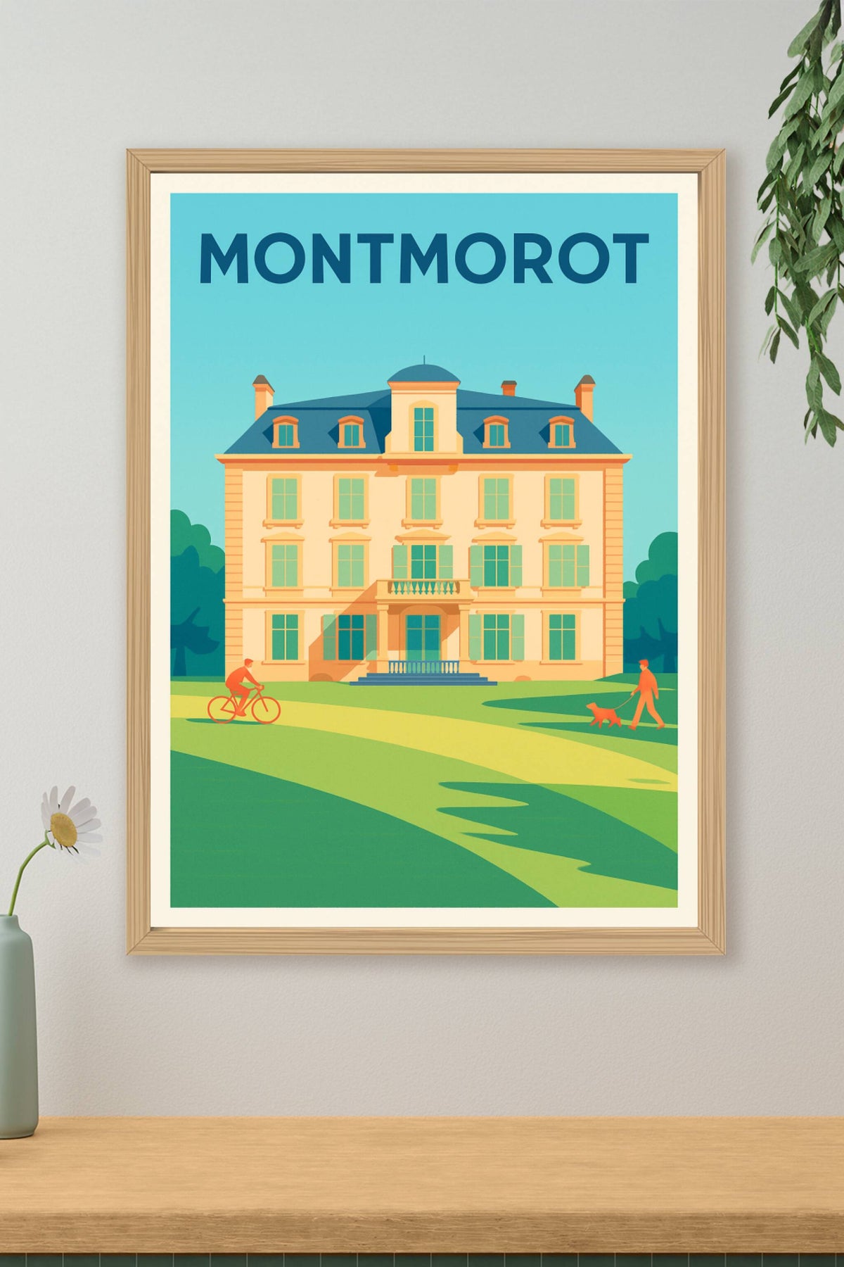 Affiche de Montmorot - Harmonie et élégance au cœur du Jura