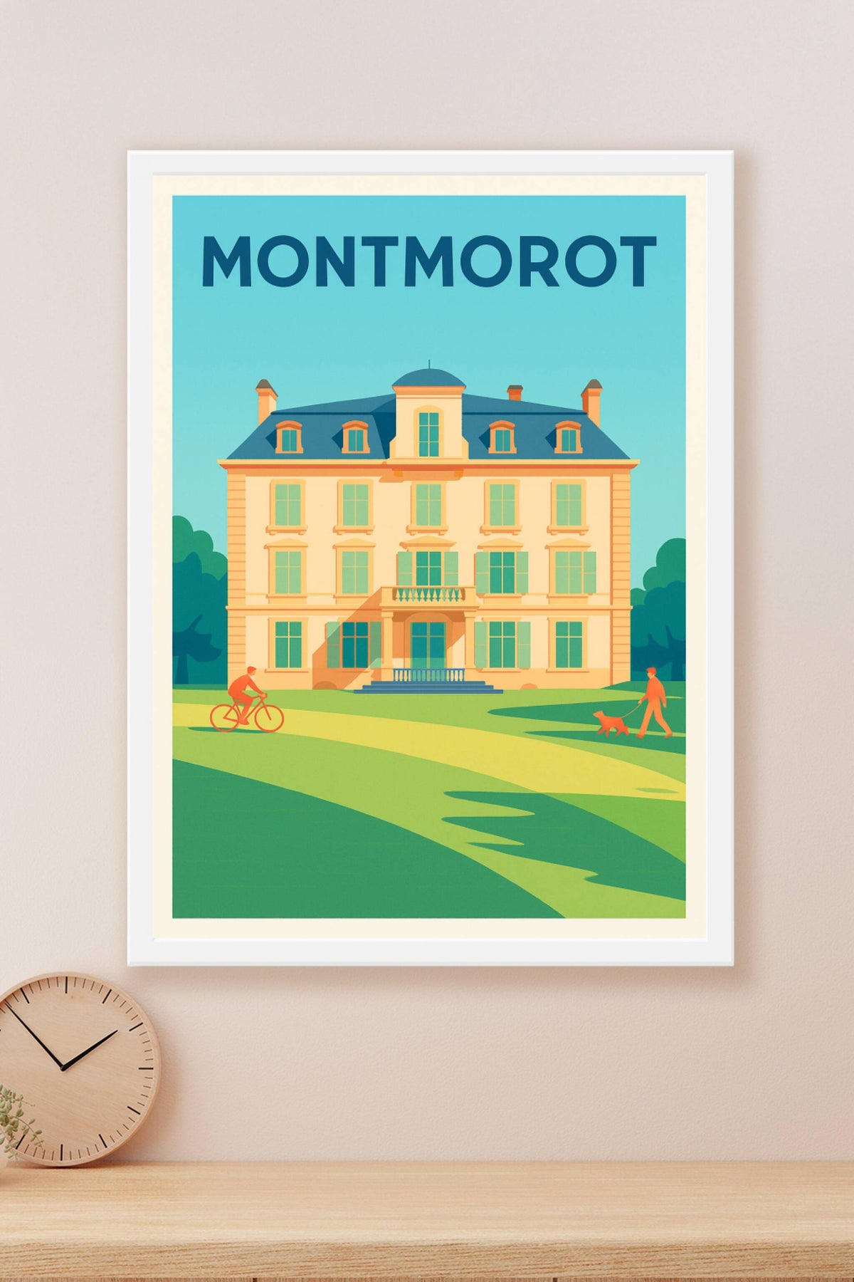 Affiche de Montmorot - Harmonie et élégance au cœur du Jura
