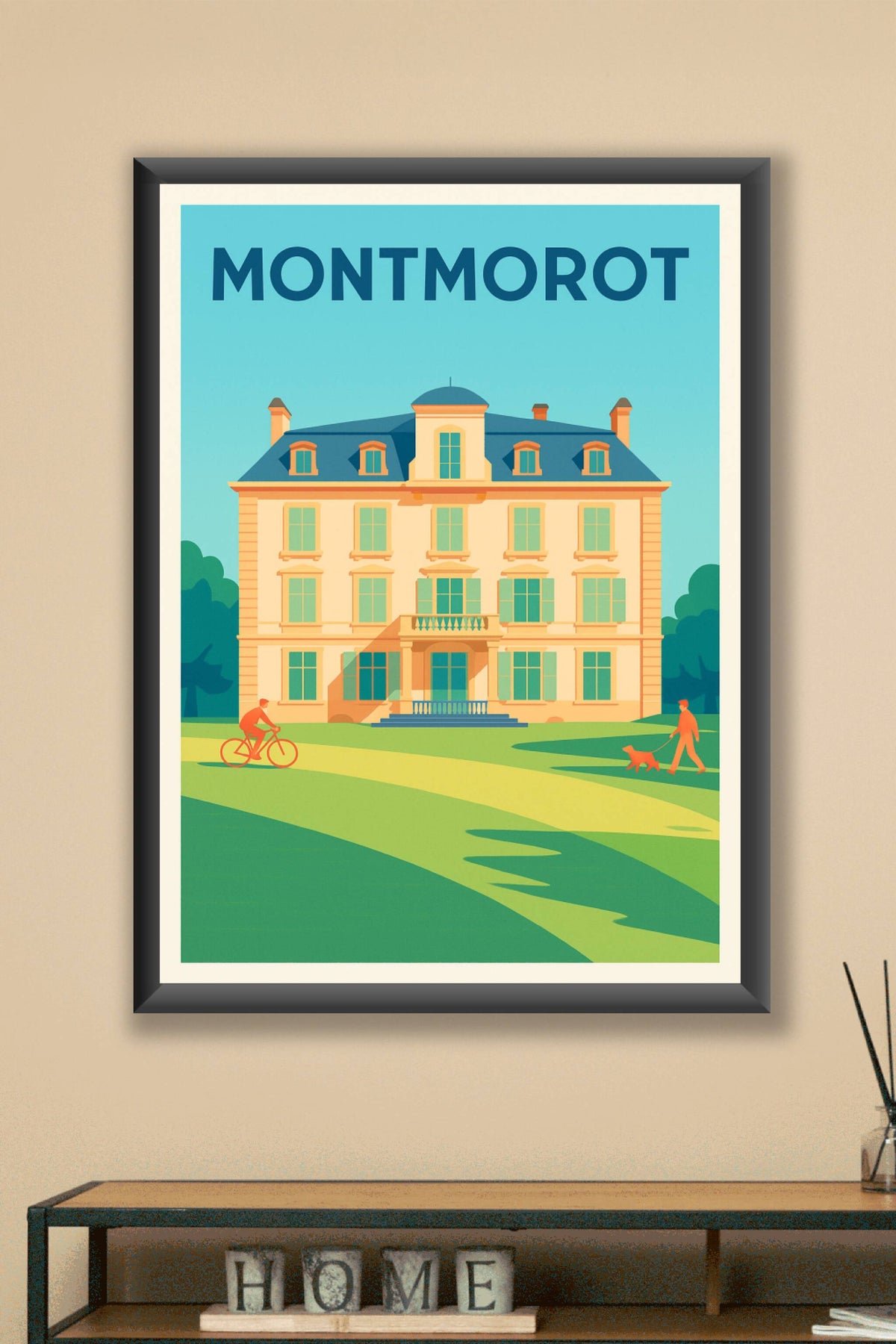 Affiche de Montmorot - Harmonie et élégance au cœur du Jura