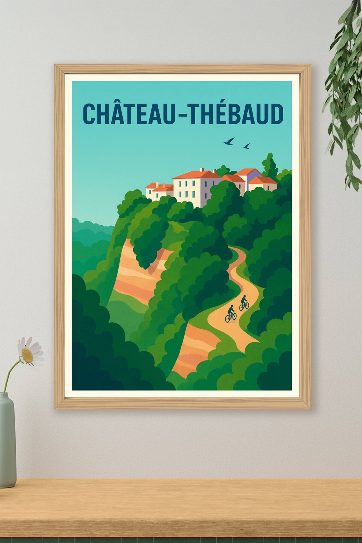 Affiche de Château-Thébaud - Évasion nature et douceur de vivre