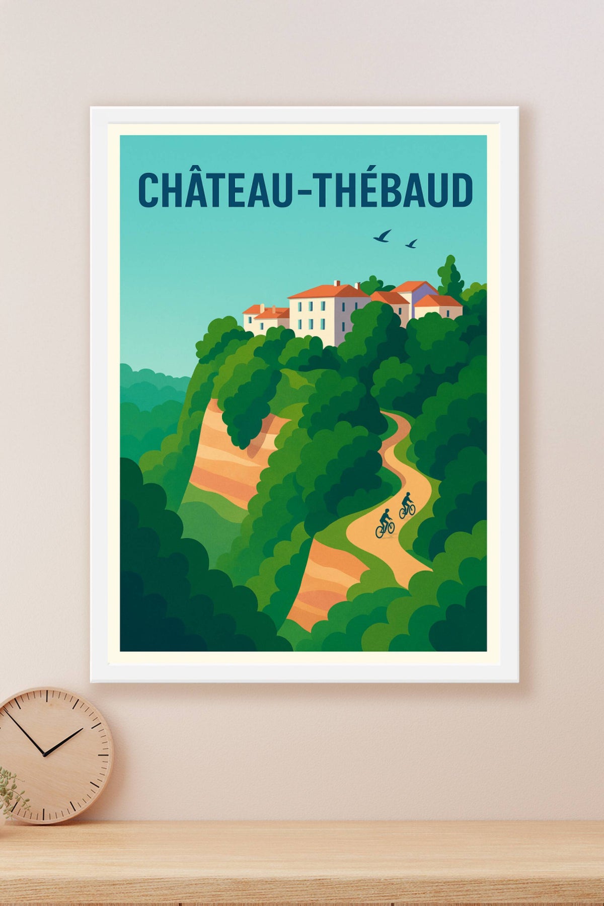 Affiche de Château-Thébaud - Évasion nature et douceur de vivre
