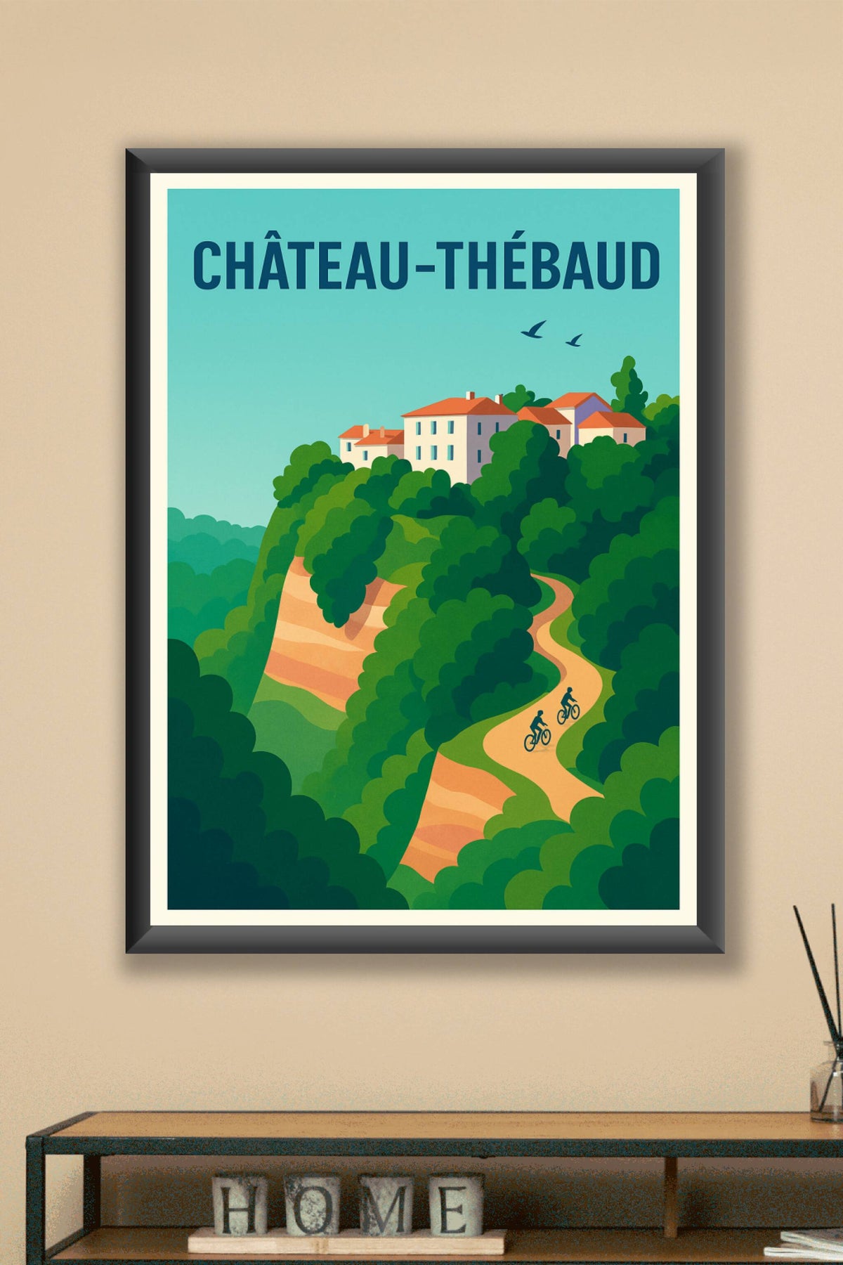 Affiche de Château-Thébaud - Évasion nature et douceur de vivre