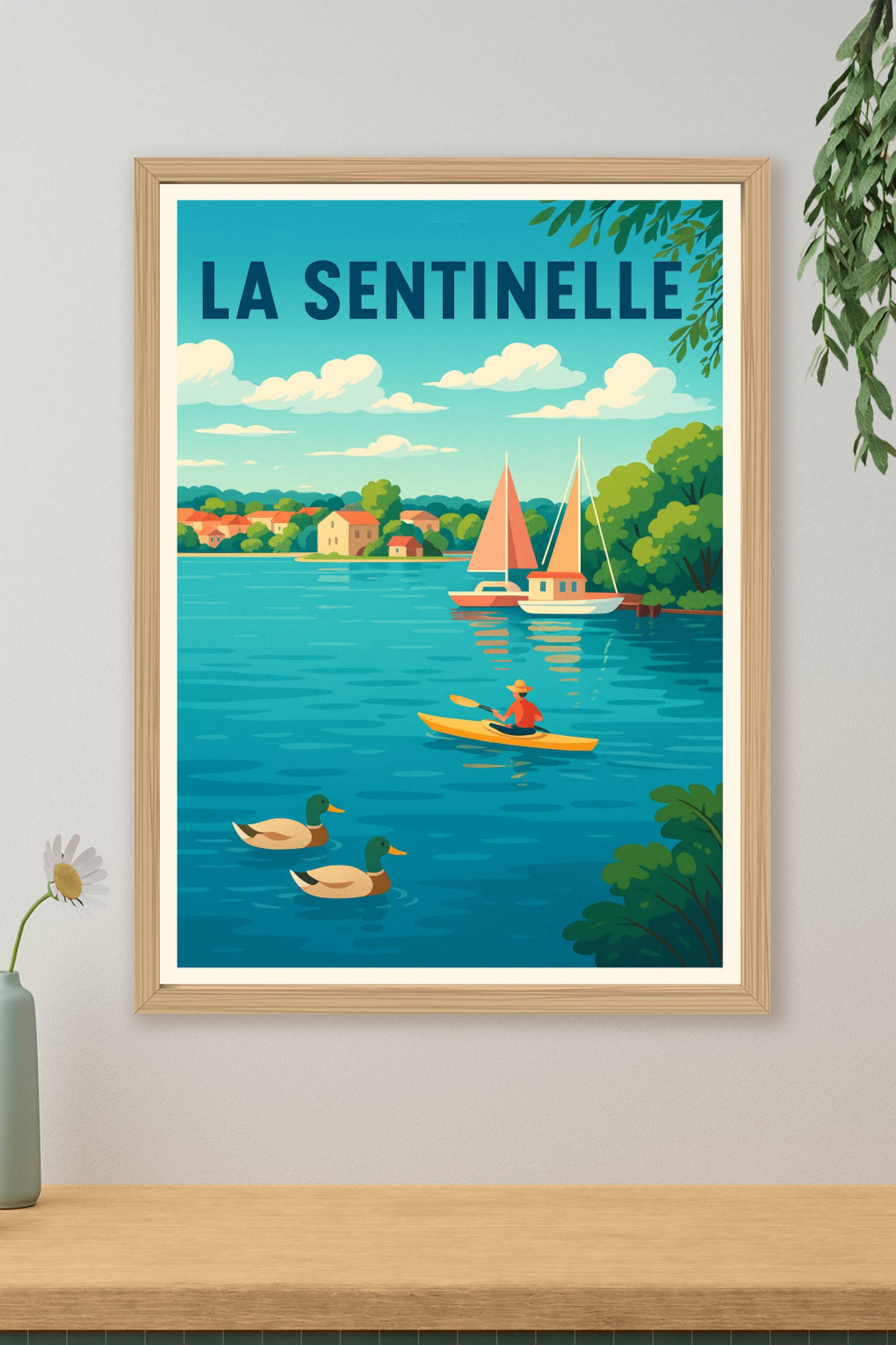Affiche de La Sentinelle - Escapade paisible au fil de l'eau
