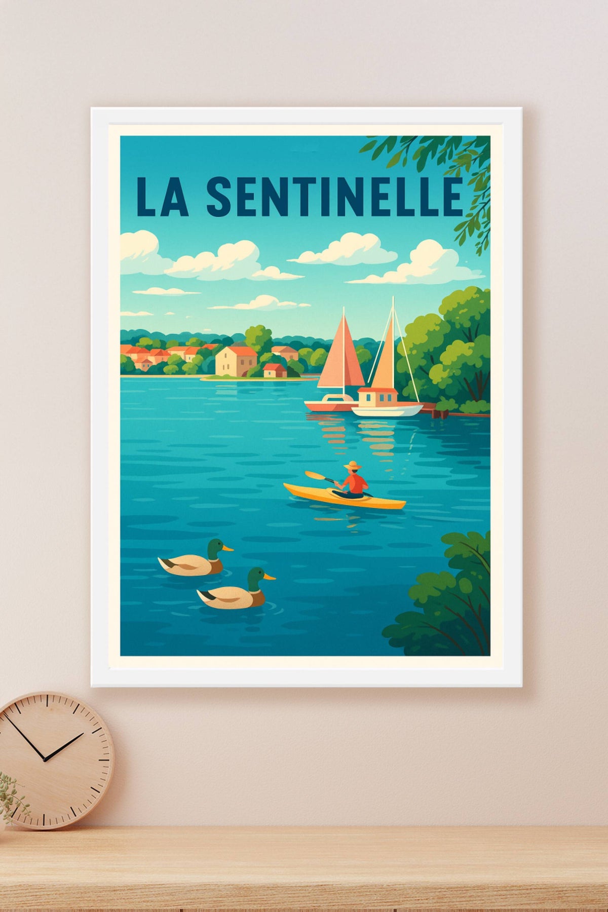Affiche de La Sentinelle - Escapade paisible au fil de l'eau