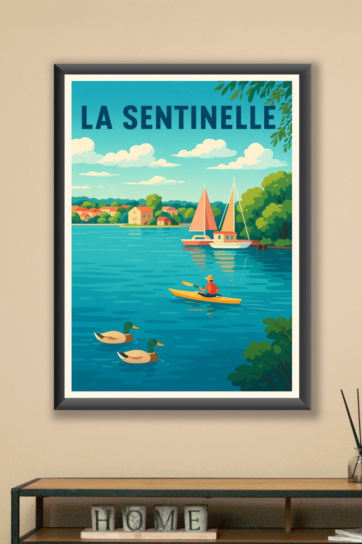 Affiche de La Sentinelle - Escapade paisible au fil de l'eau